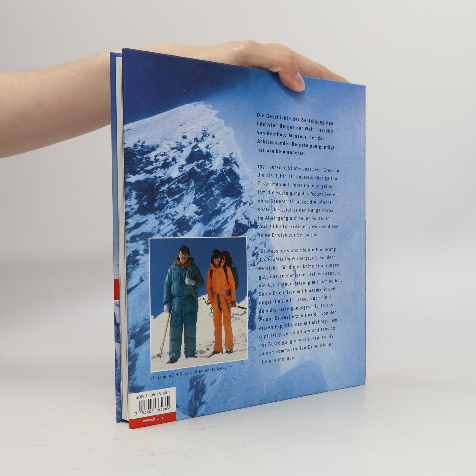 Reinhold Messner Mount Everest