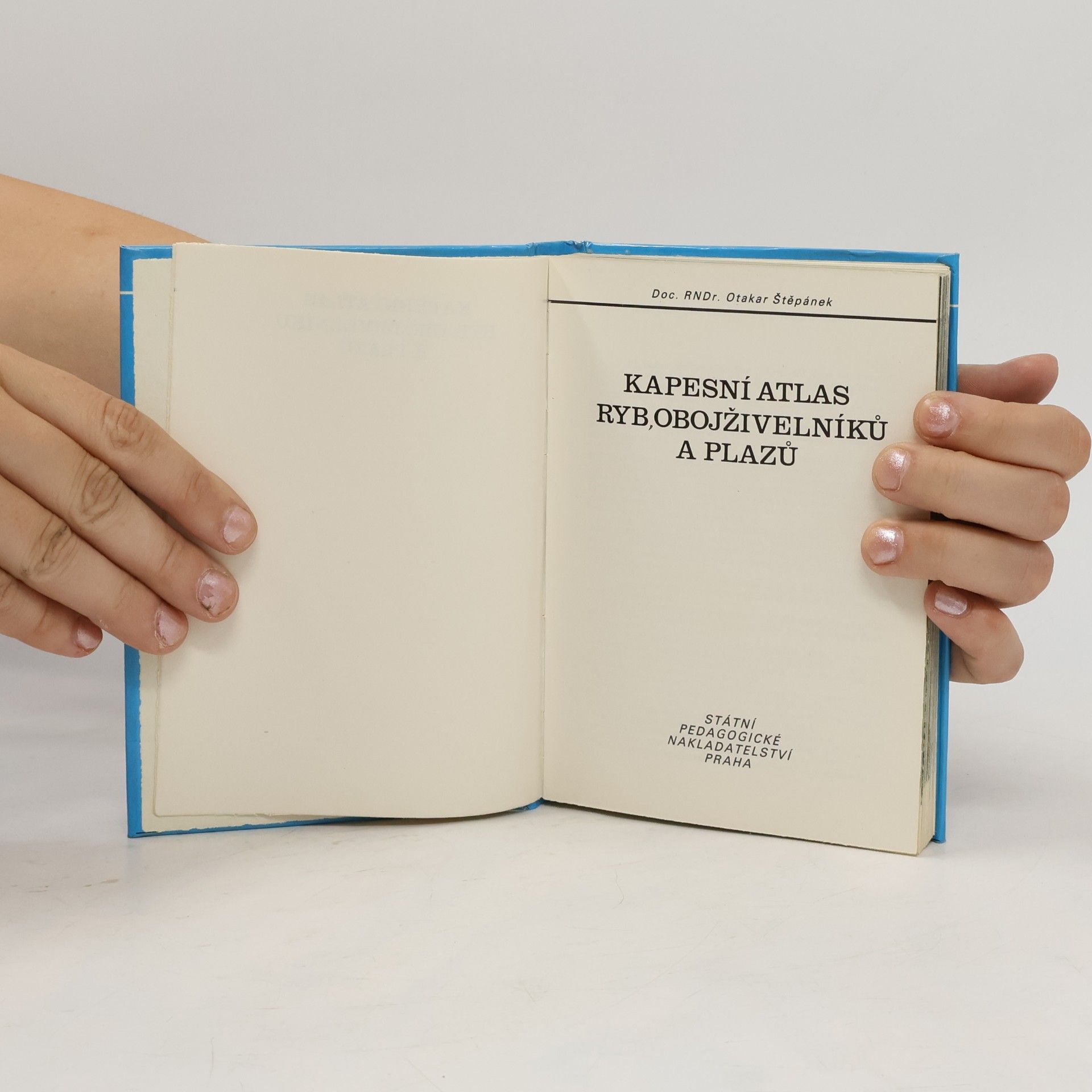 Otakar Štěpánek Kapesní atlas ryb, obojživelníků a plazů