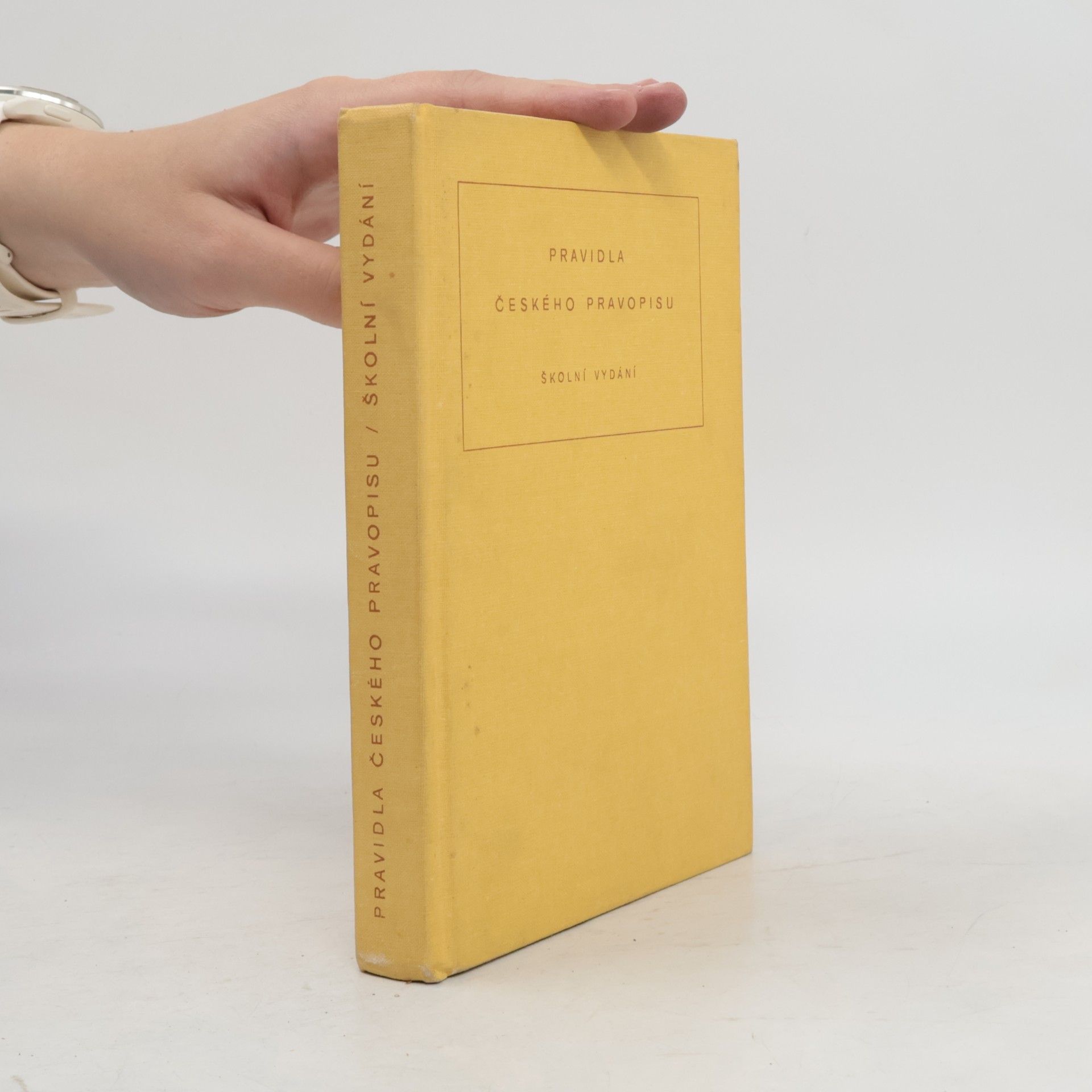 Autores varios Pravidla českého pravopisu: školní vydání