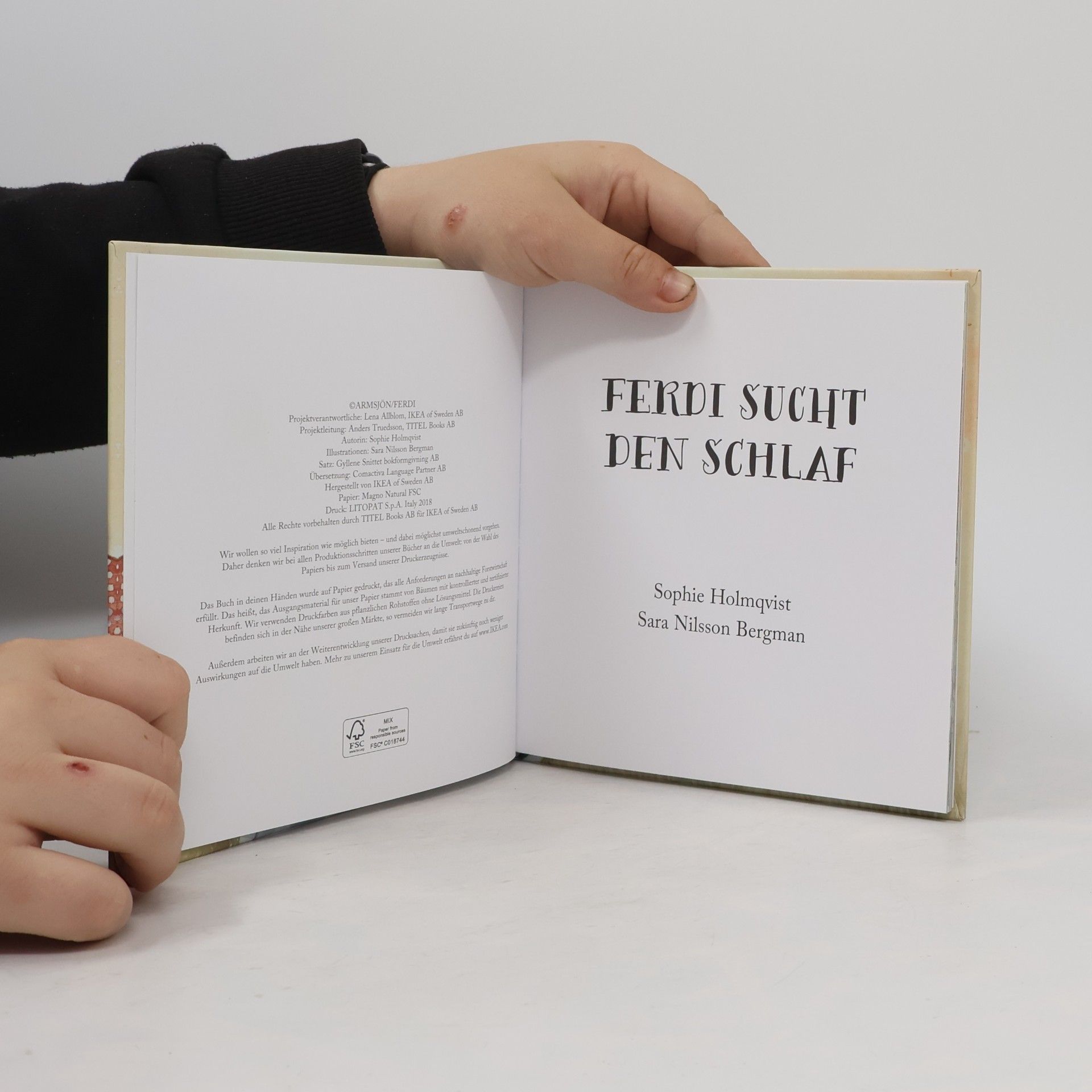 Sara Nilsson Bergman Ferdi Sucht den Schlaf