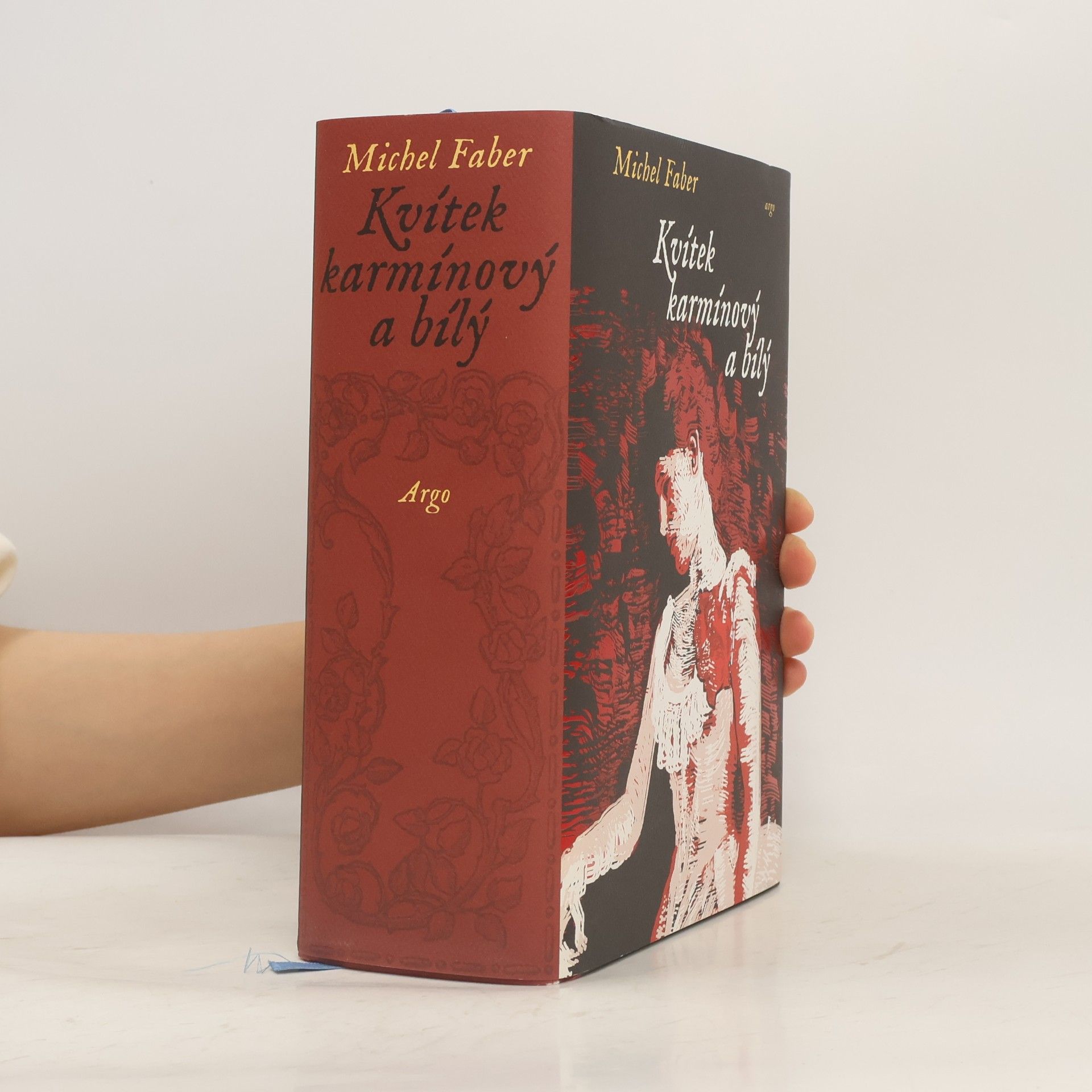 Michel Faber Kvítek karmínový a bílý