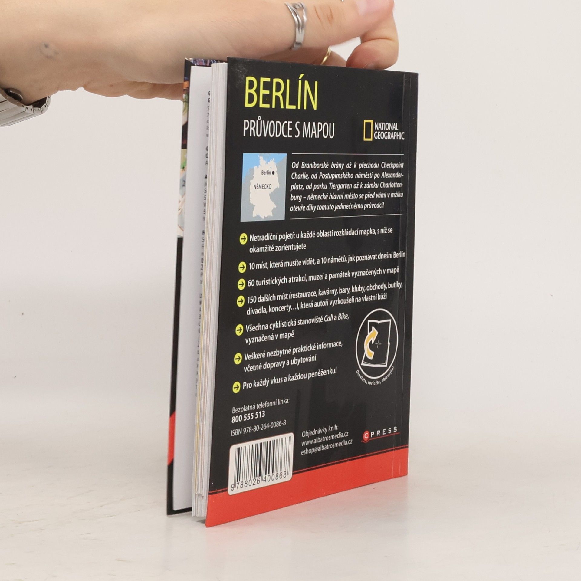 Jim Charmetant Berlín – průvodce s mapou