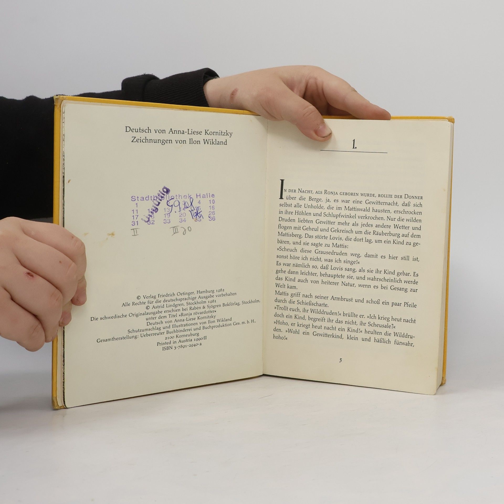 Astrid Lindgren Ronja Räubertochter