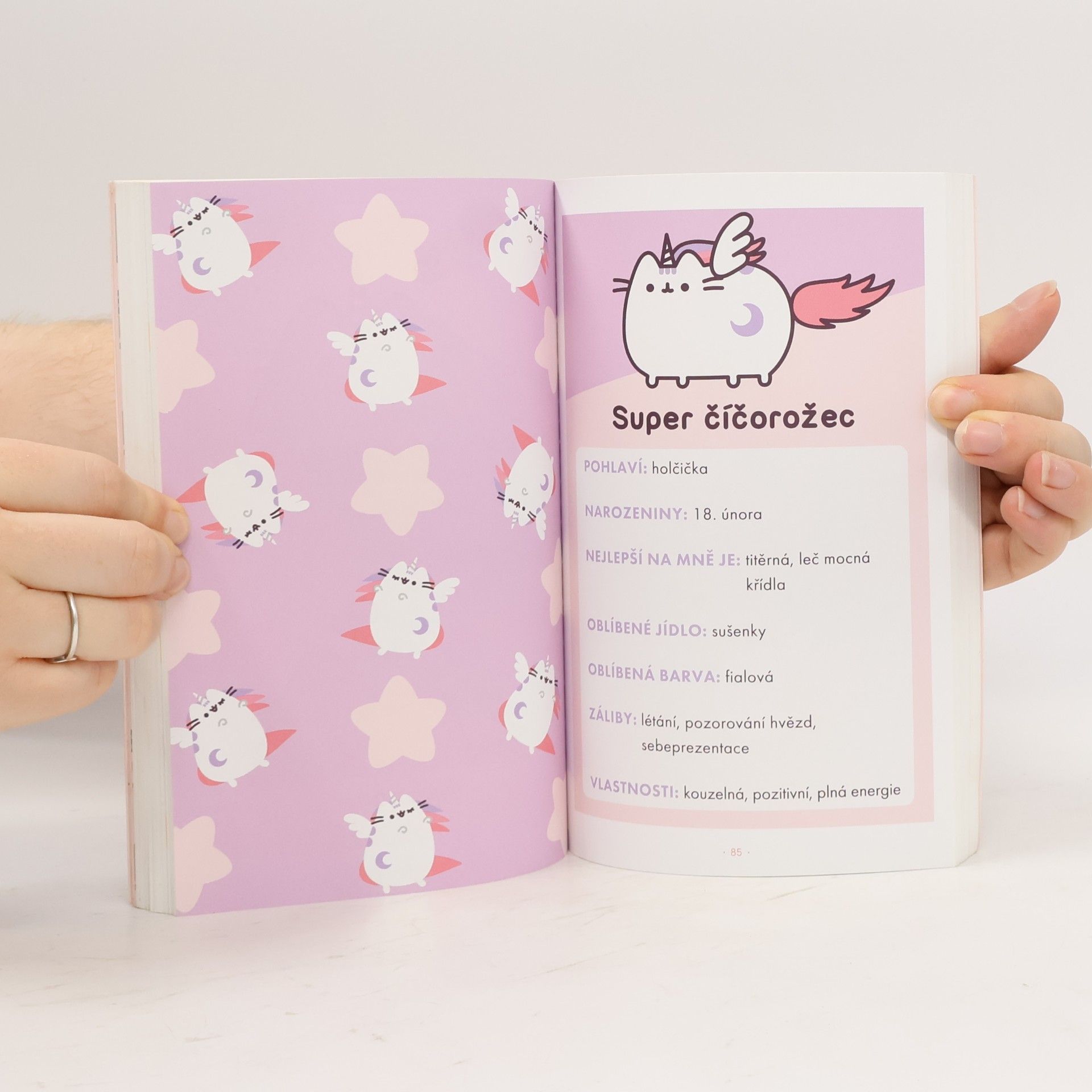 Claire Belton Bambilion životů košišty Pusheen