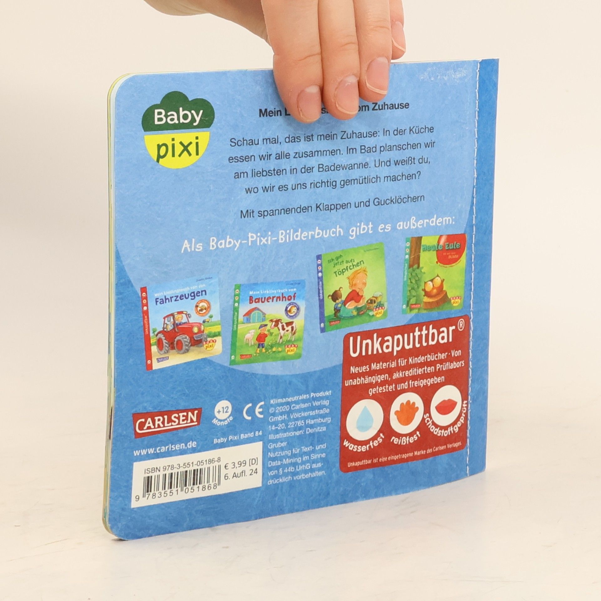 Denitza Gruber Baby Pixi 84: Mein Lieblingsbuch vom Zuhause
