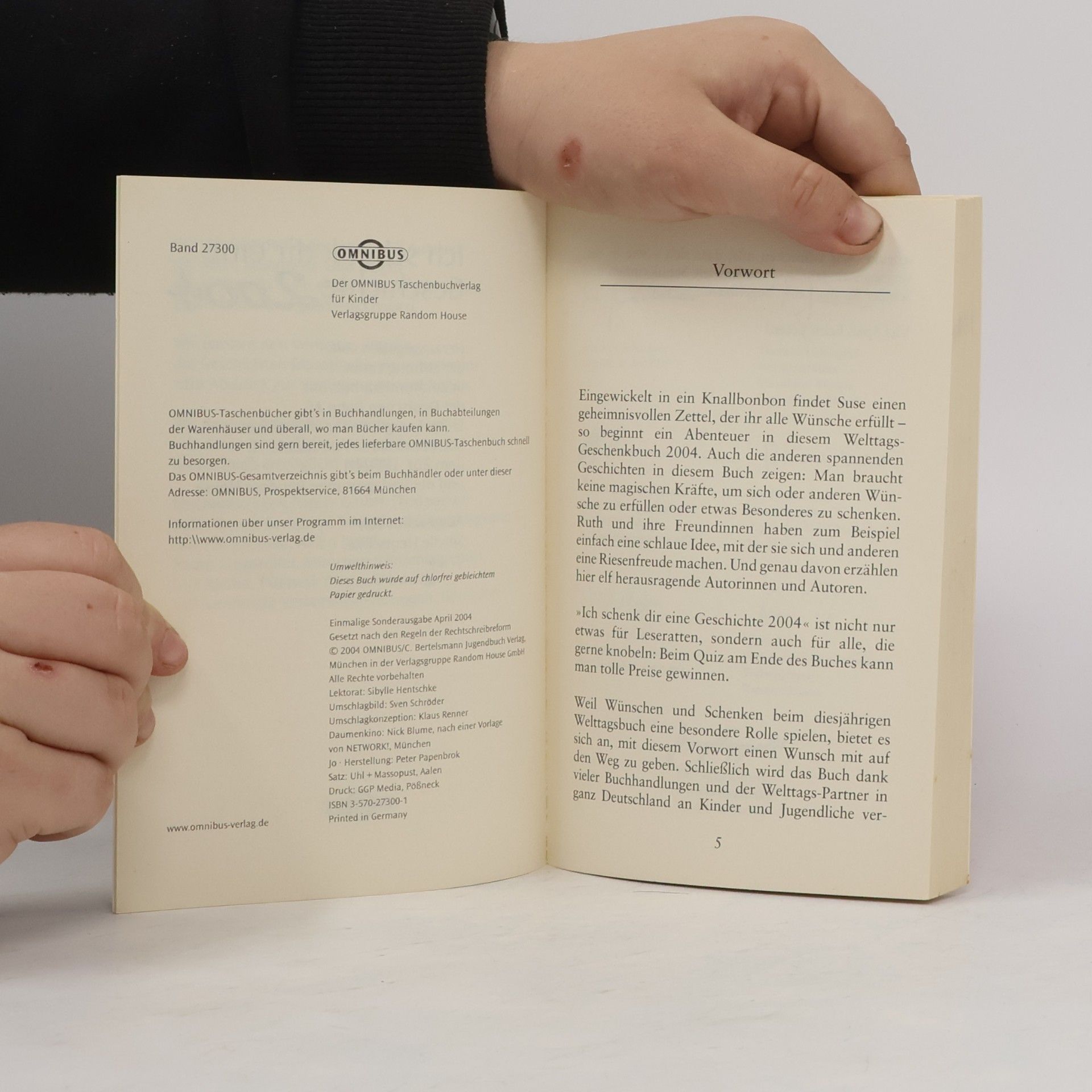 Autorenkollektiv Ich schenk dir eine Geschichte 2004