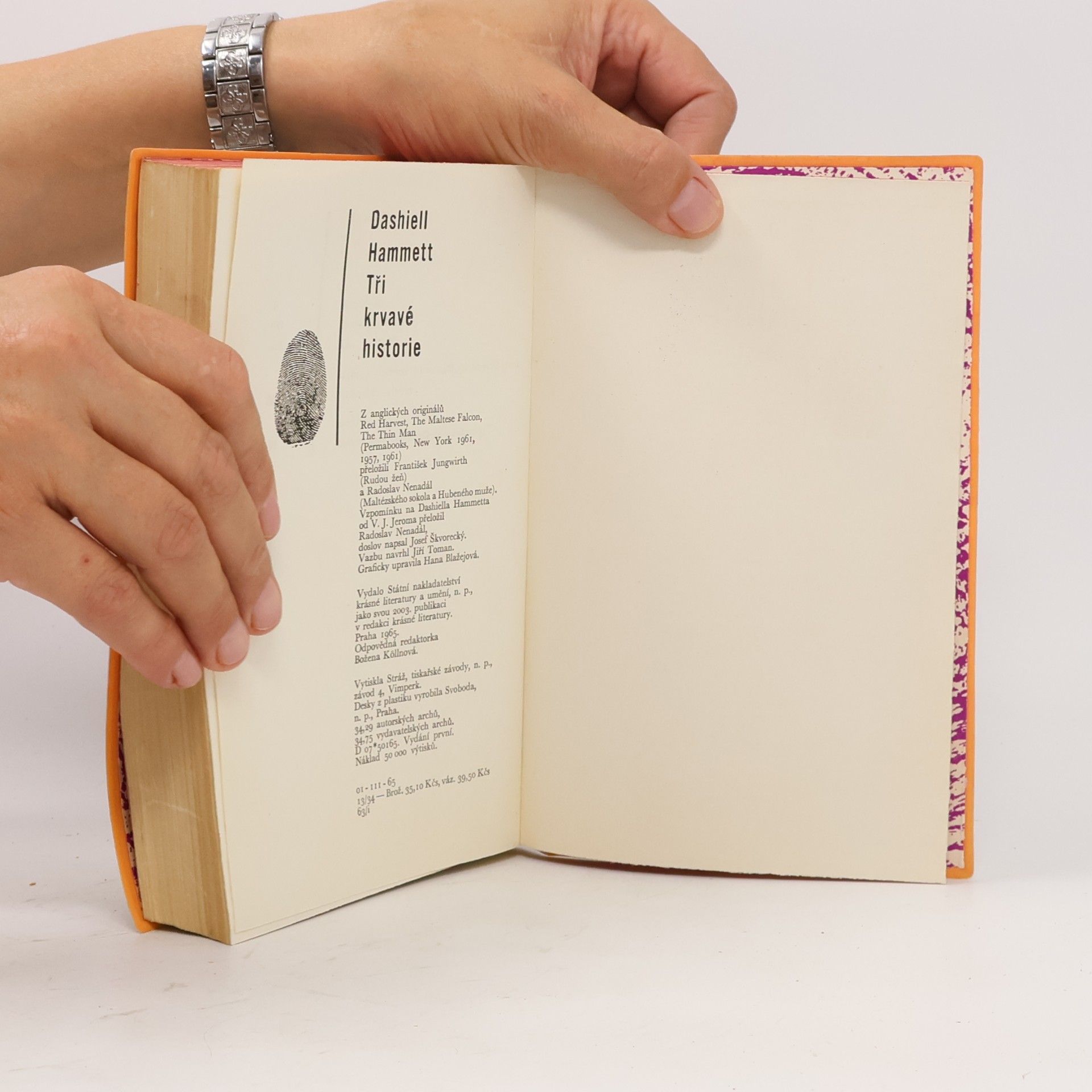 Dashiell Hammett Tři krvavé historie