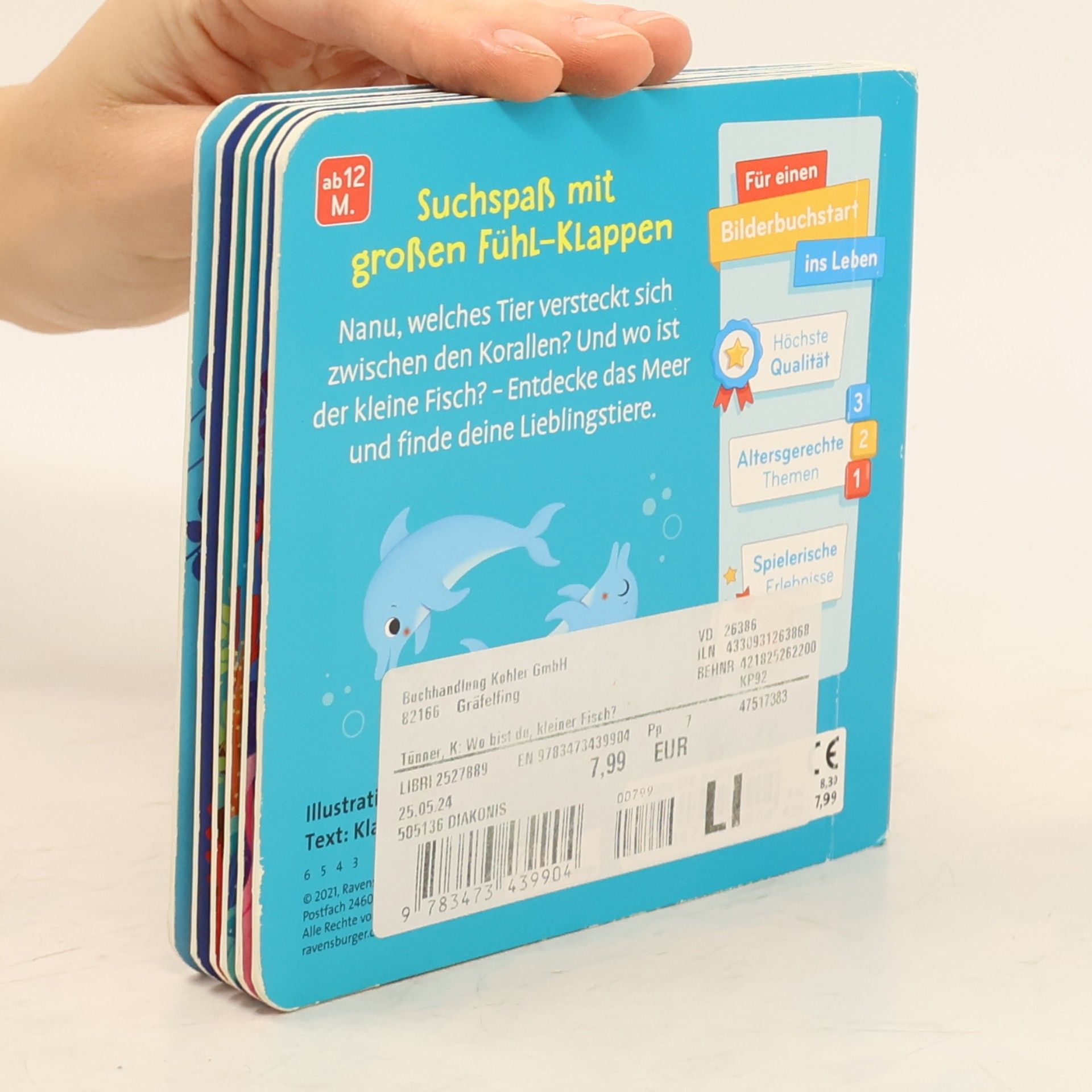 Klara Tünner Wo bist du, kleiner Fisch?