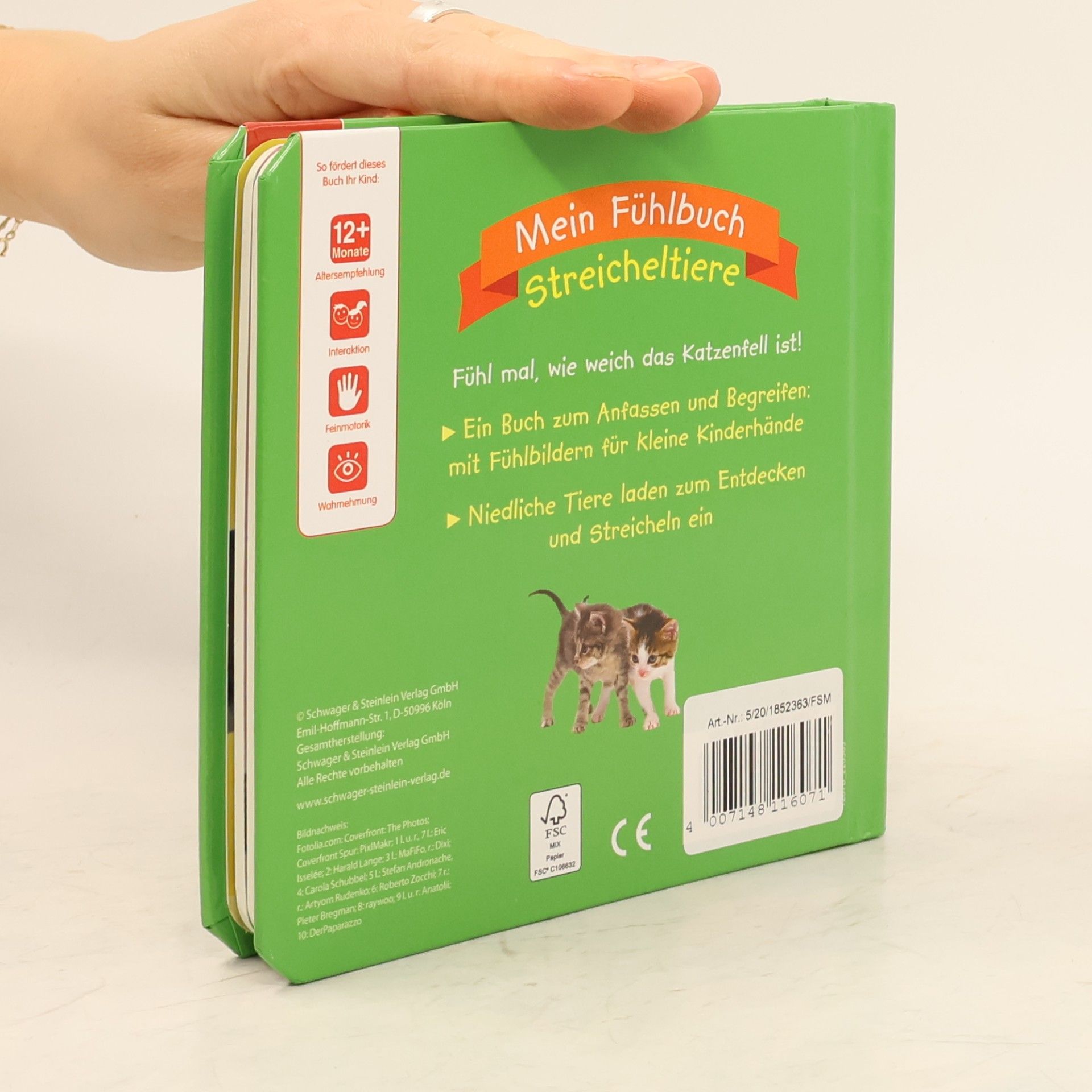 Autores varios Mein Fühlbuch Streicheltiere