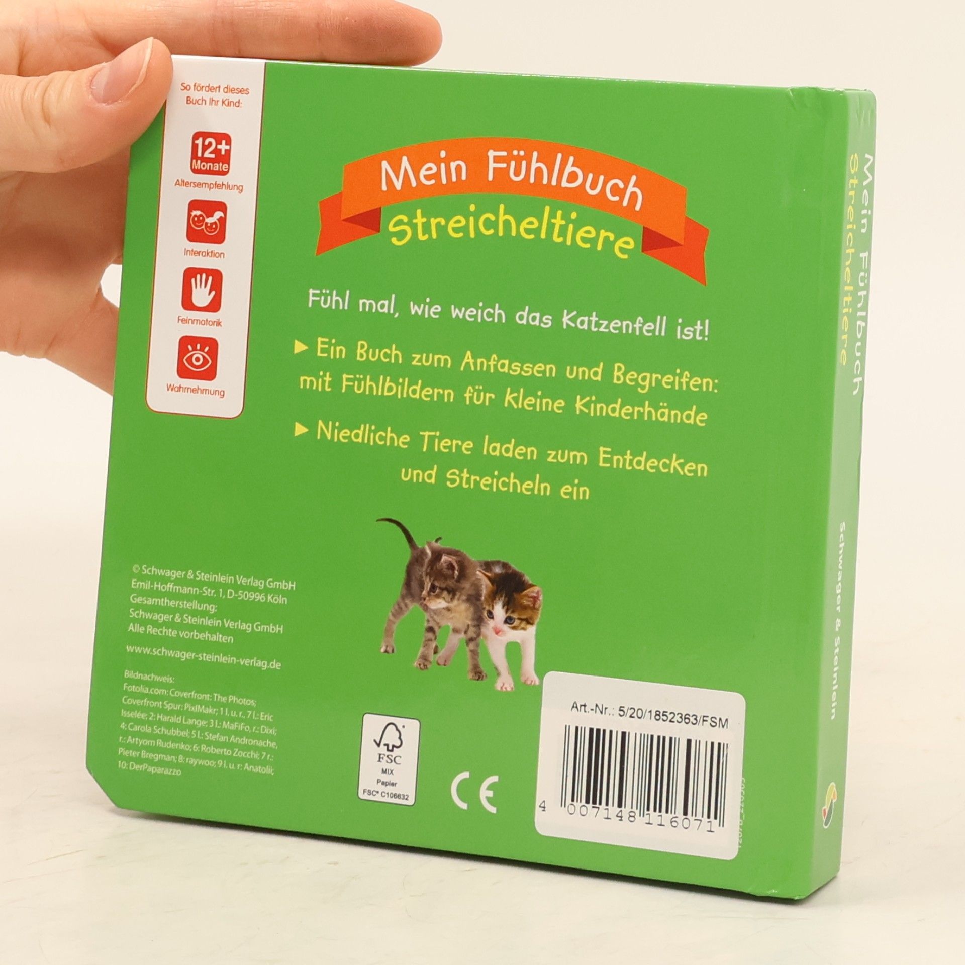Autores varios Mein Fühlbuch Streicheltiere
