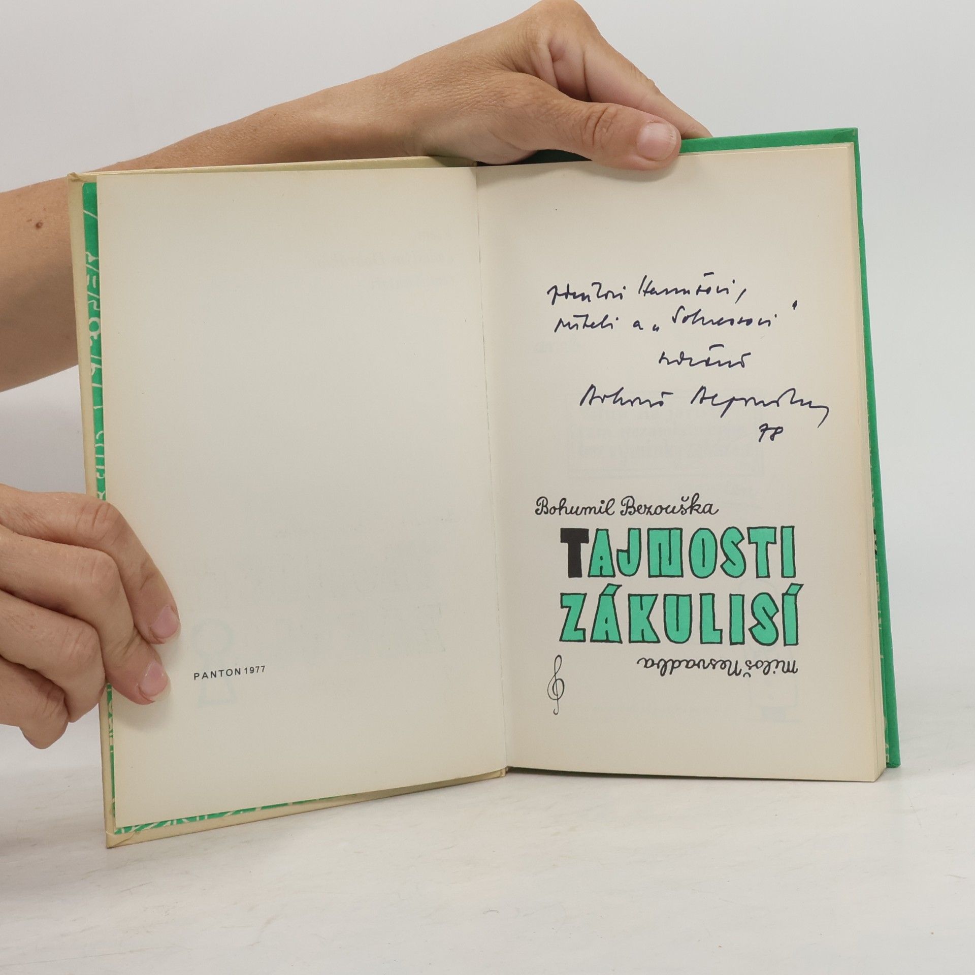 Bohumil Bezouška Tajnosti zákulisí
