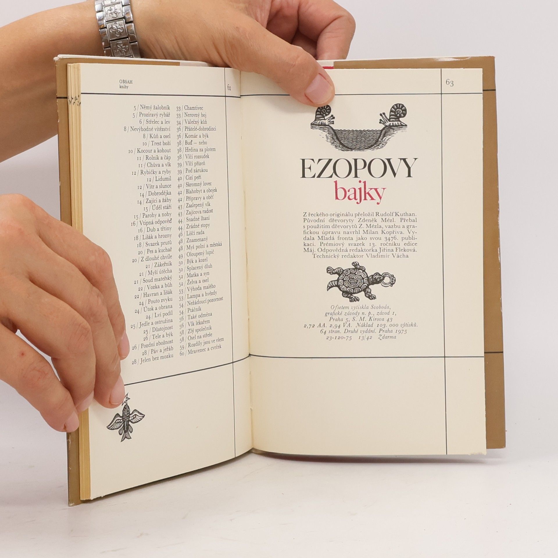 Various authors Ezopovy bajky