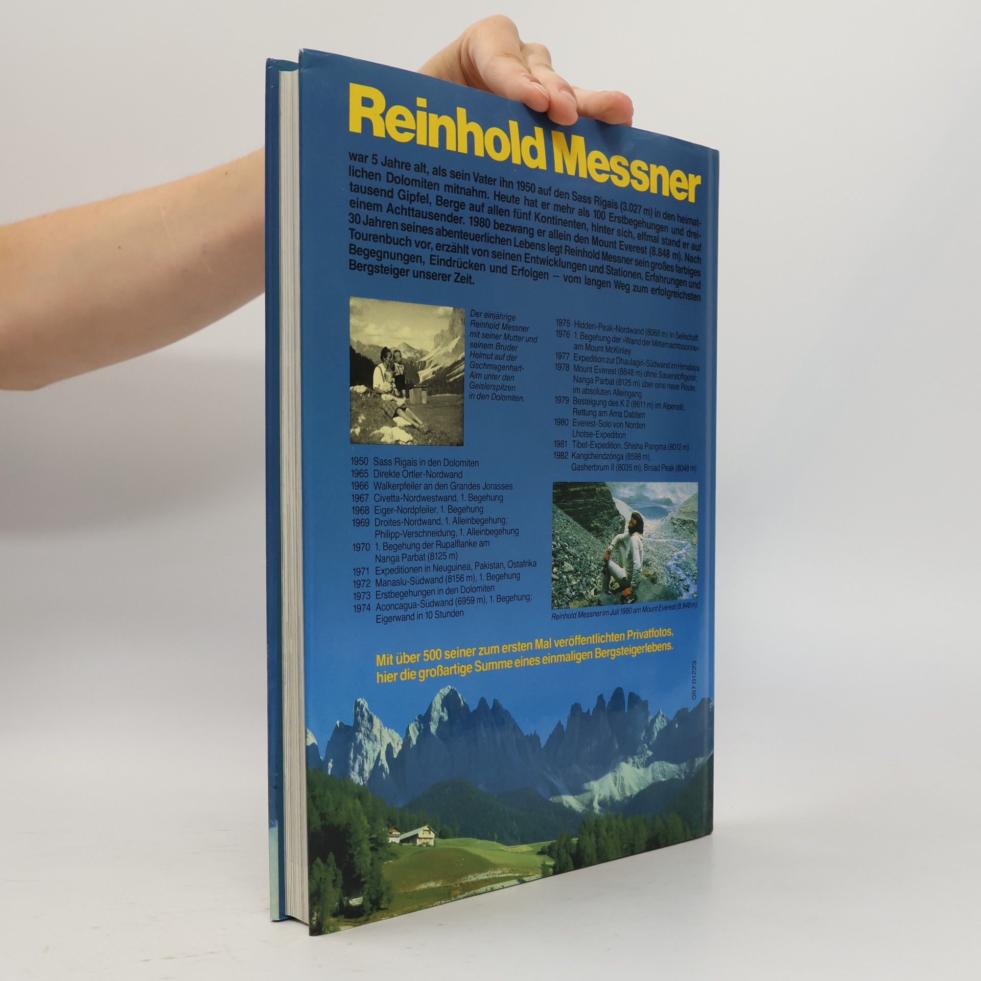 Reinhold Messner Alle meine Gipfel