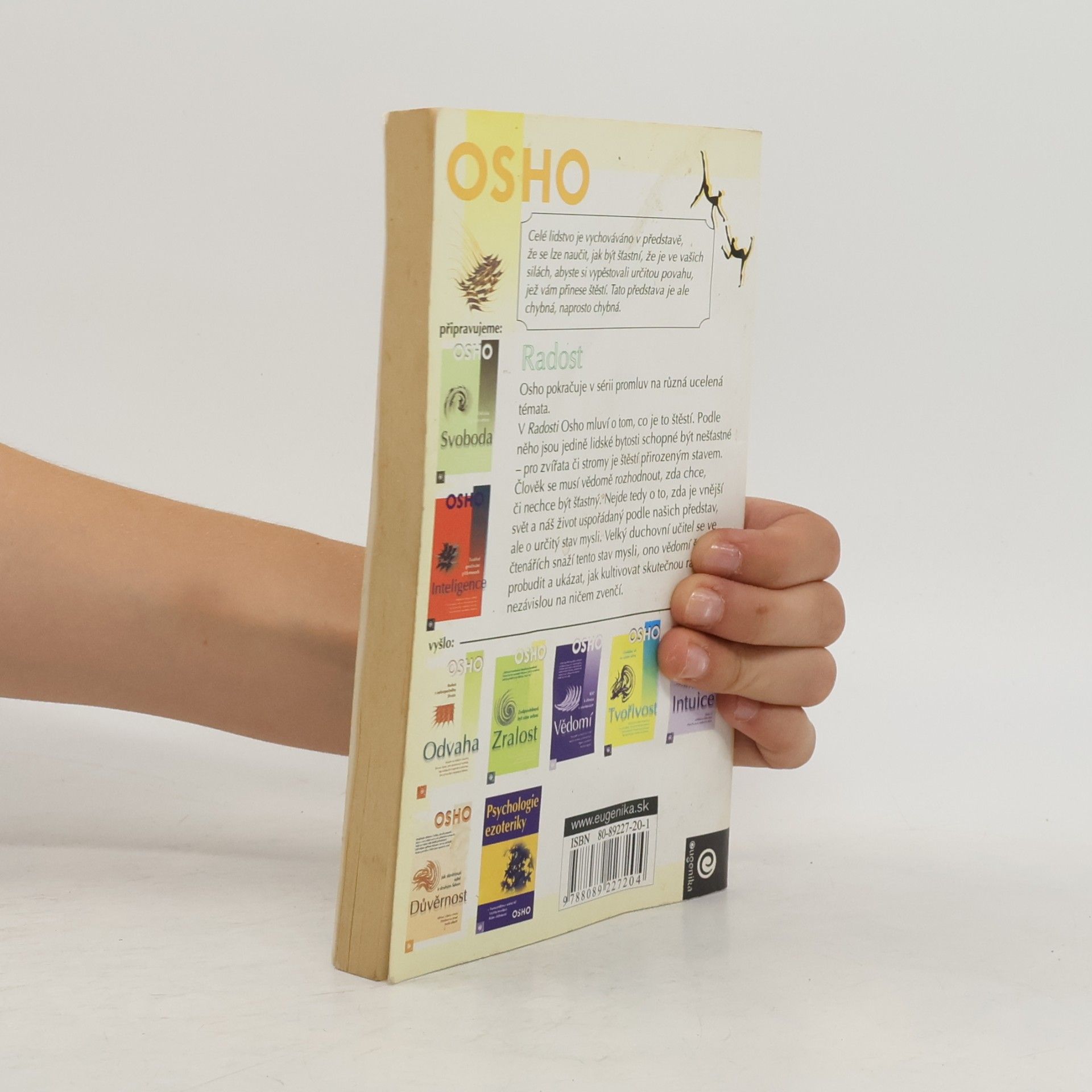 Osho Radost - štěstí, jež pramení z nitra