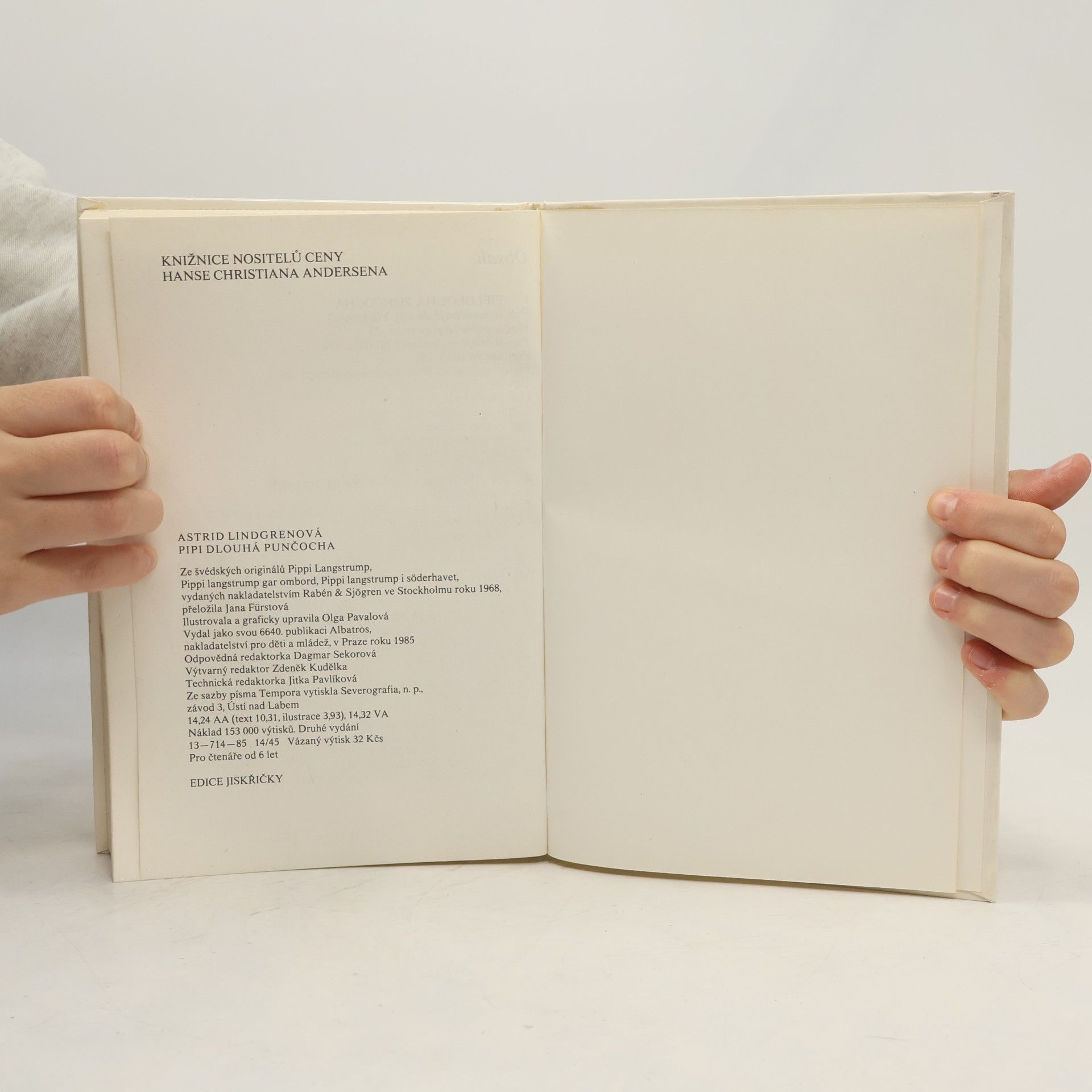 Astrid Lindgren Pipi Dlouhá punčocha