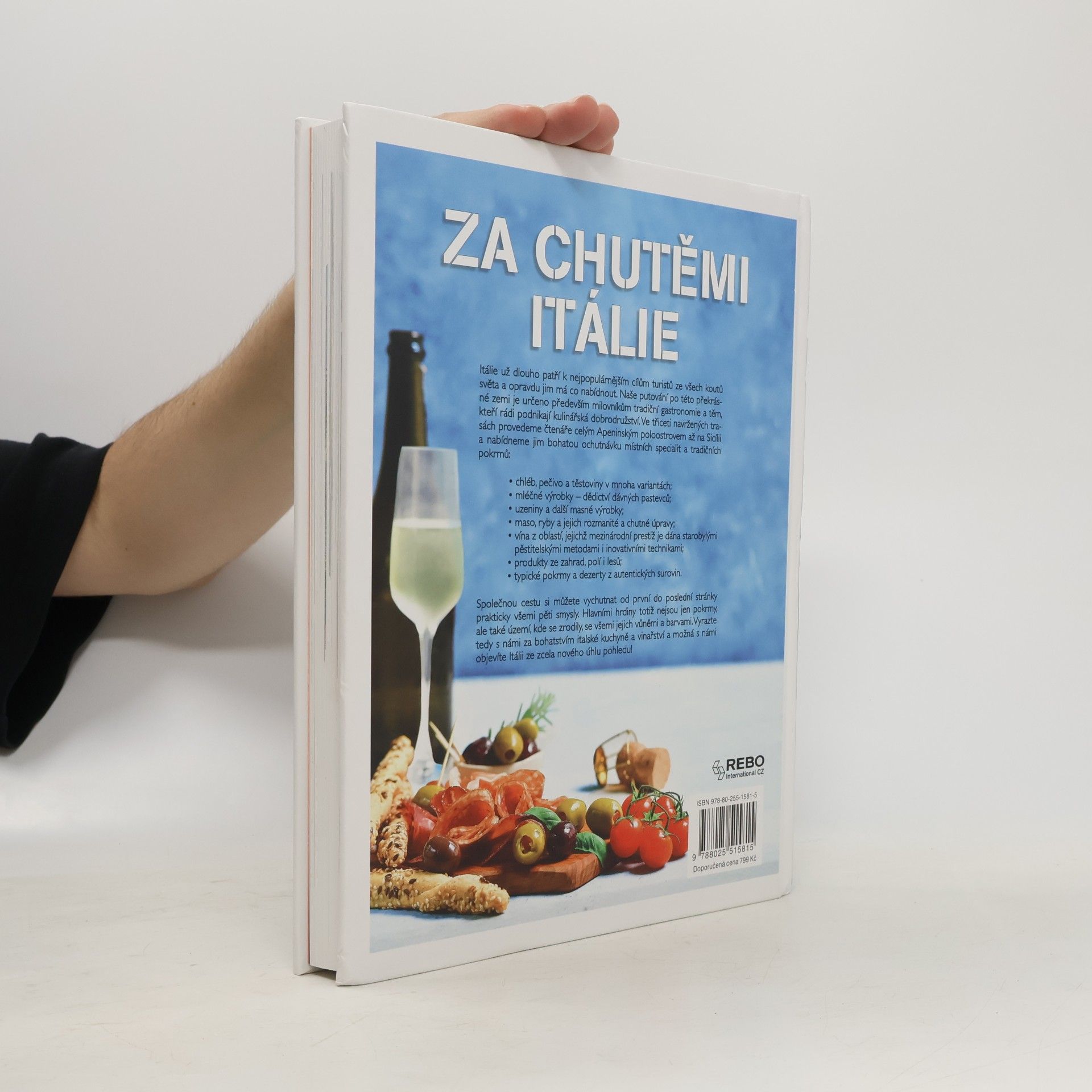 Marco Lissoni Za chutěmi Itálie - Putování za jídlem a vínem od Alp až po Scílii