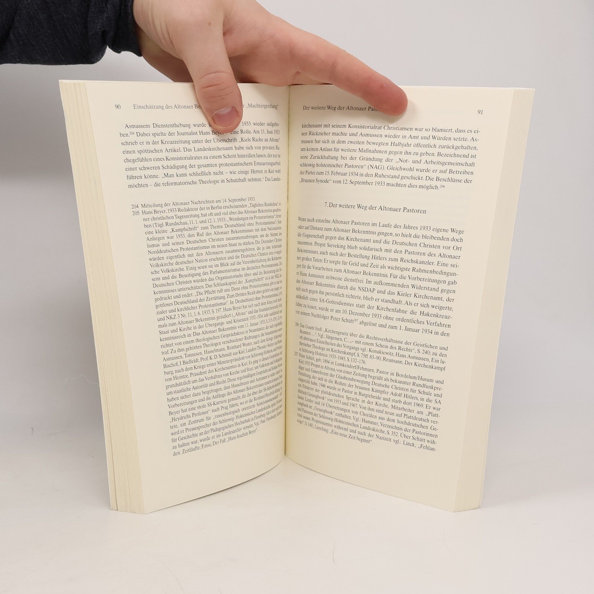 Claus Jürgensen Schriften des Vereins für Schleswig-Holsteinische Kirchengeschichte - 56: Das Altonaer Bekenntnis vom 11. Januar 1933