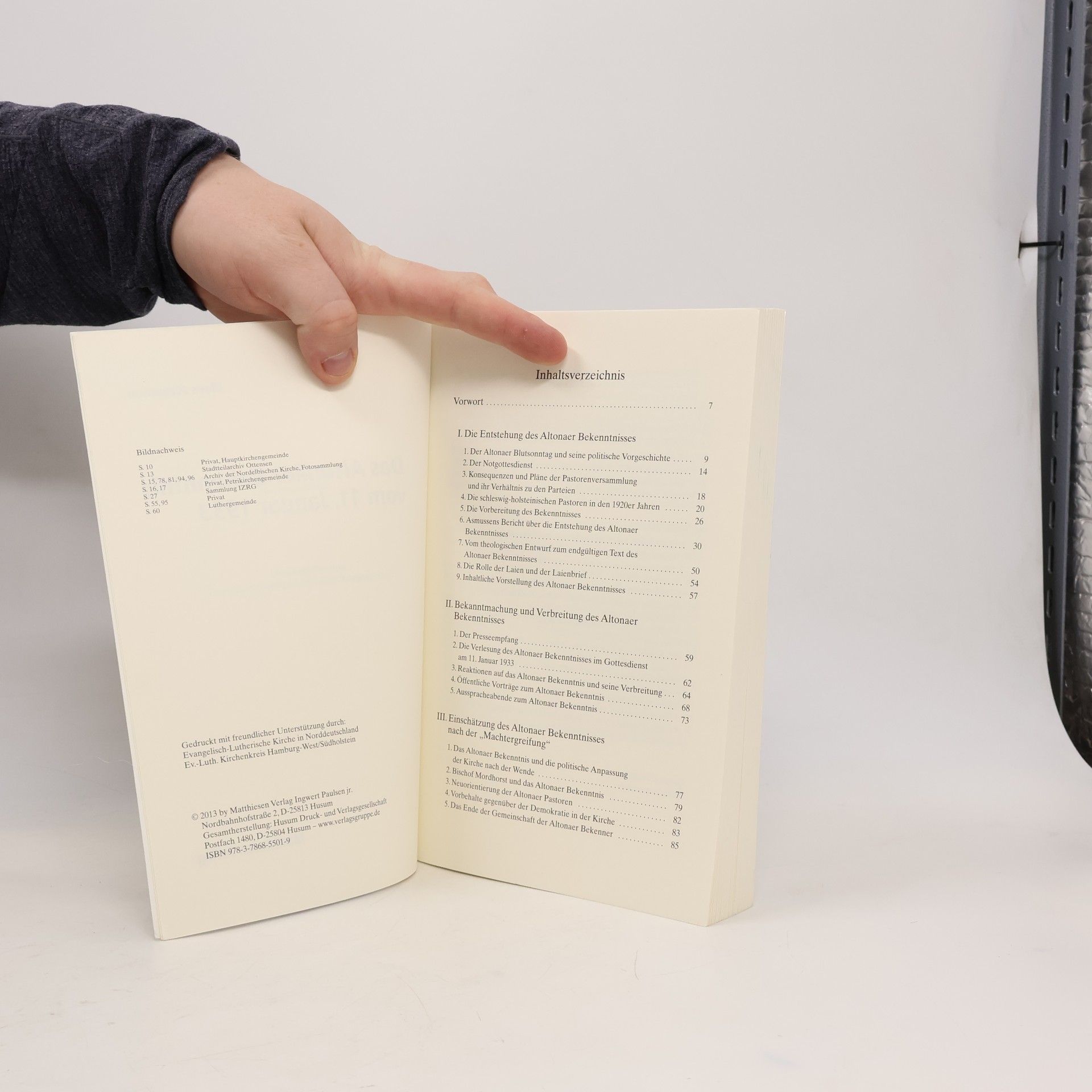 Claus Jürgensen Schriften des Vereins für Schleswig-Holsteinische Kirchengeschichte - 56: Das Altonaer Bekenntnis vom 11. Januar 1933