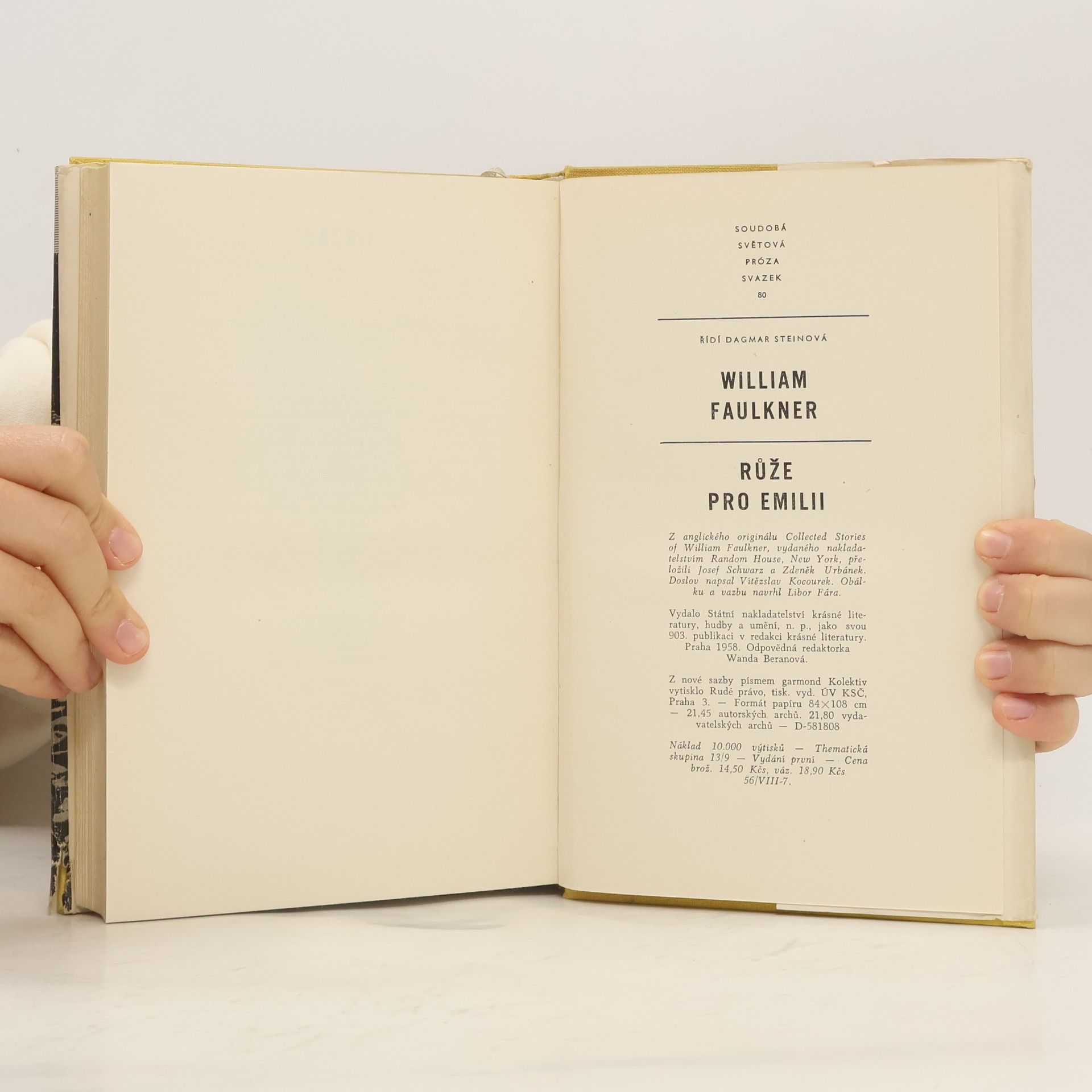 William Faulkner Růže pro Emilii