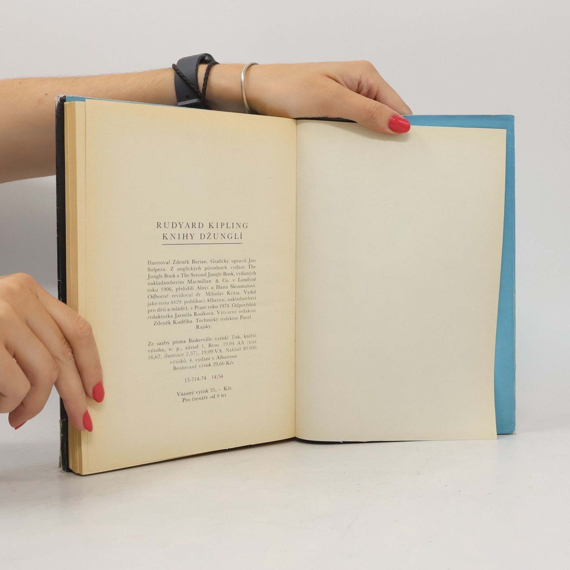Rudyard Kipling Knihy džunglí