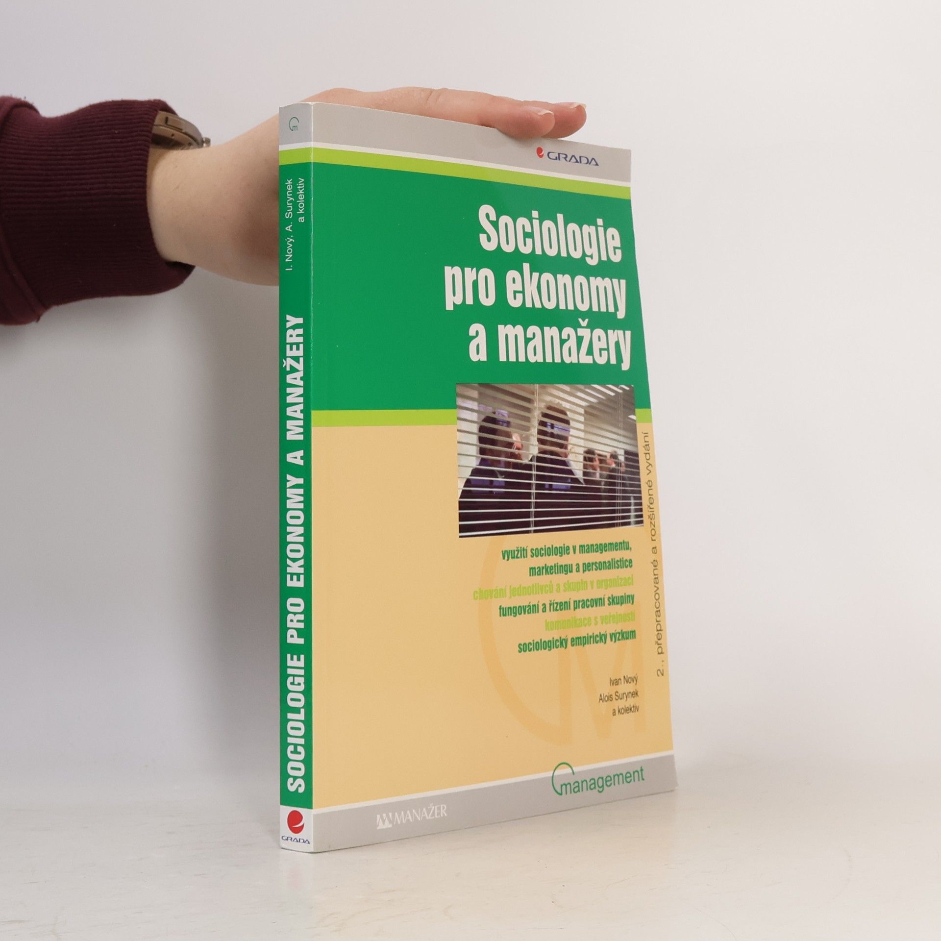 Alois Surynek Sociologie pro ekonomy a manažery