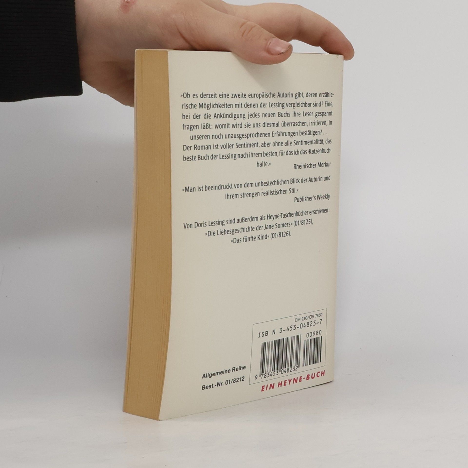 Doris Lessing Das Tagebuch der Jane Somers