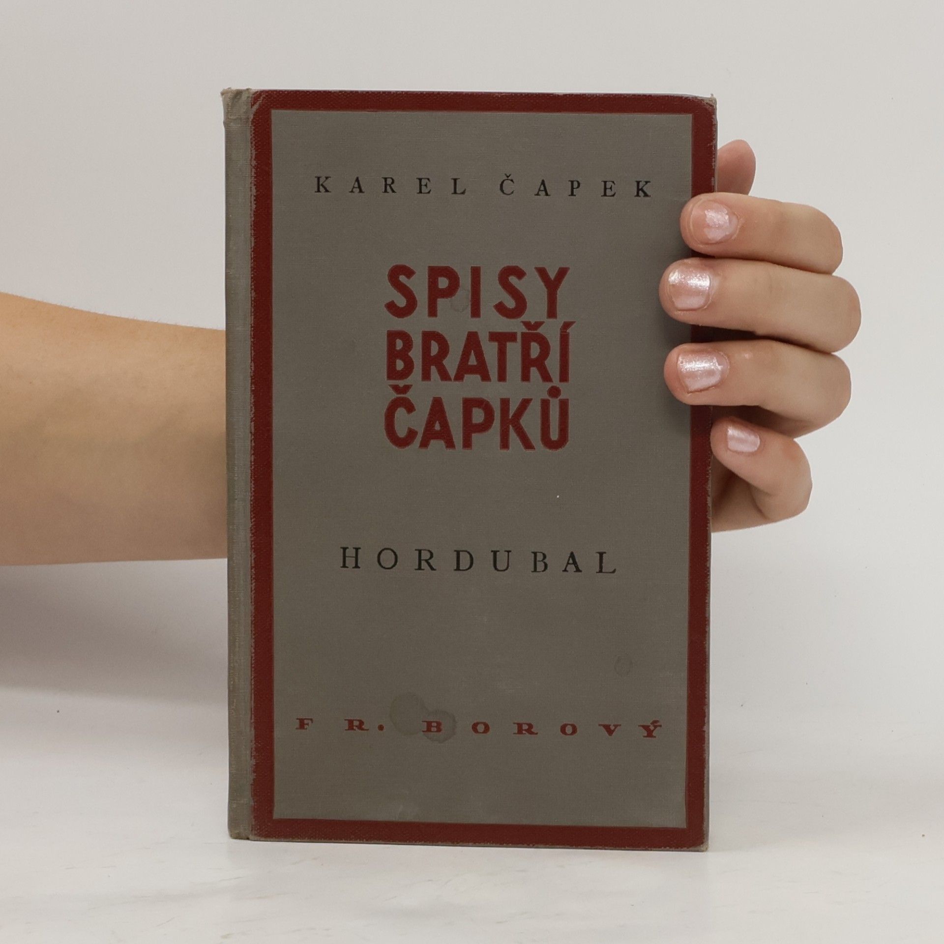 Karel Čapek Hordubal