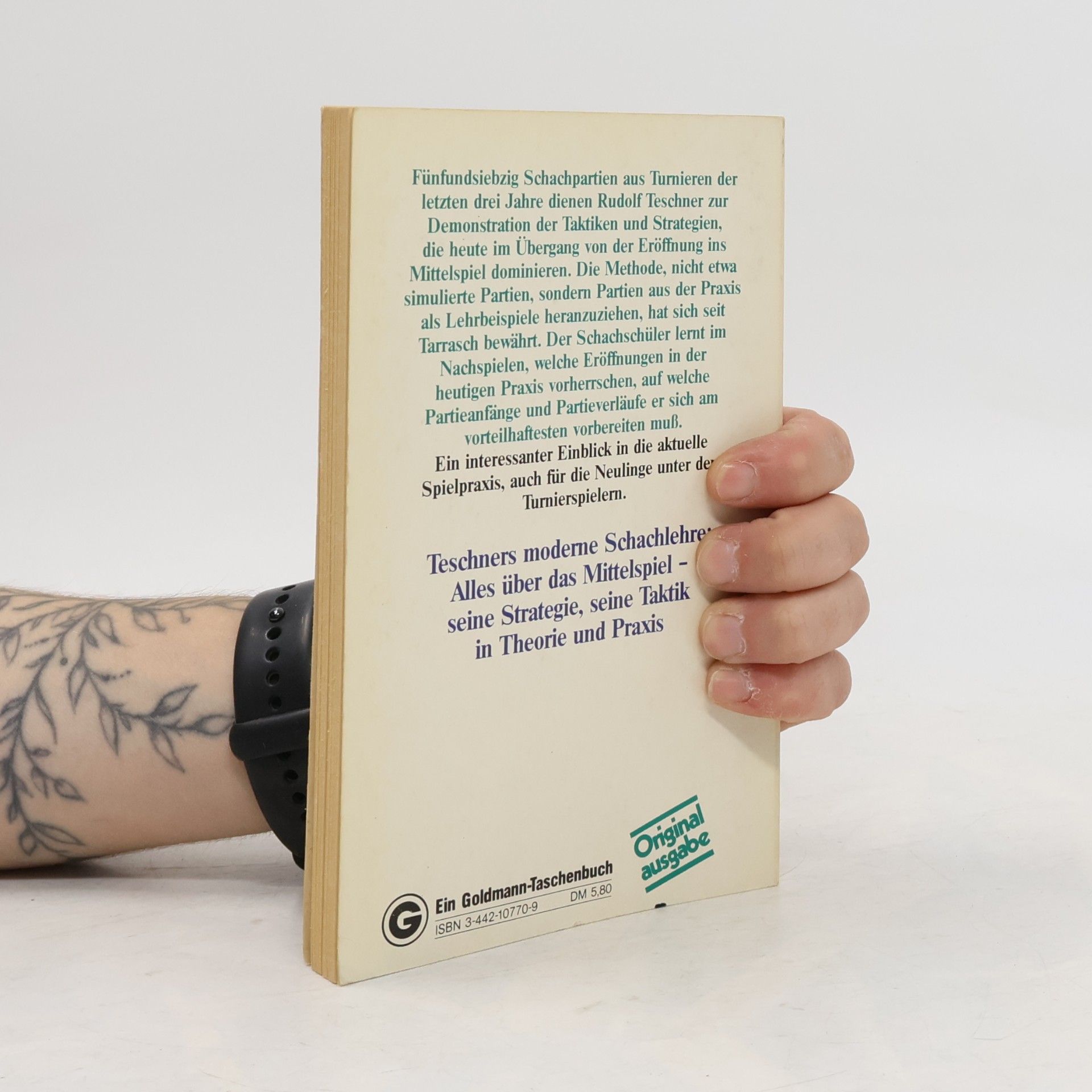 Rudolf Teschner Das moderne Schachlehrbuch