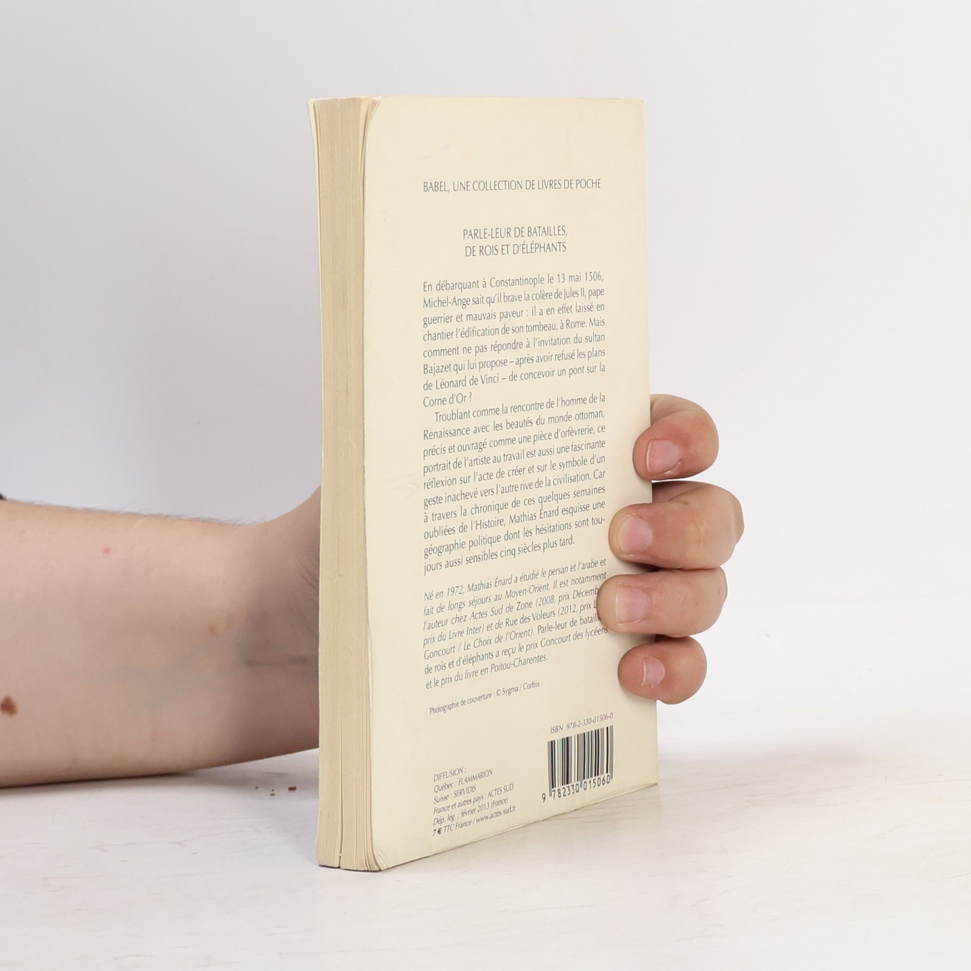Mathias Énard Parle-leur de batailles, de rois et d'éléphants, französische Ausgabe