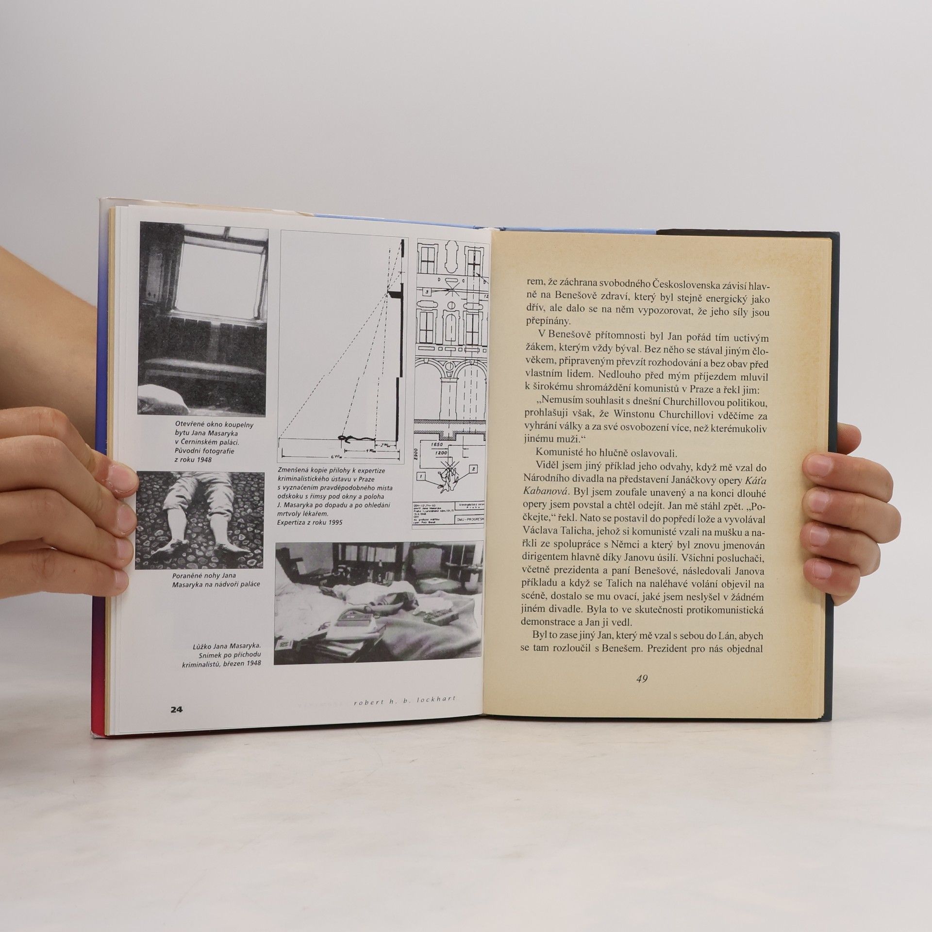 Robert Hamilton Bruce Lockhart Jan Masaryk: Osobní vzpomínky