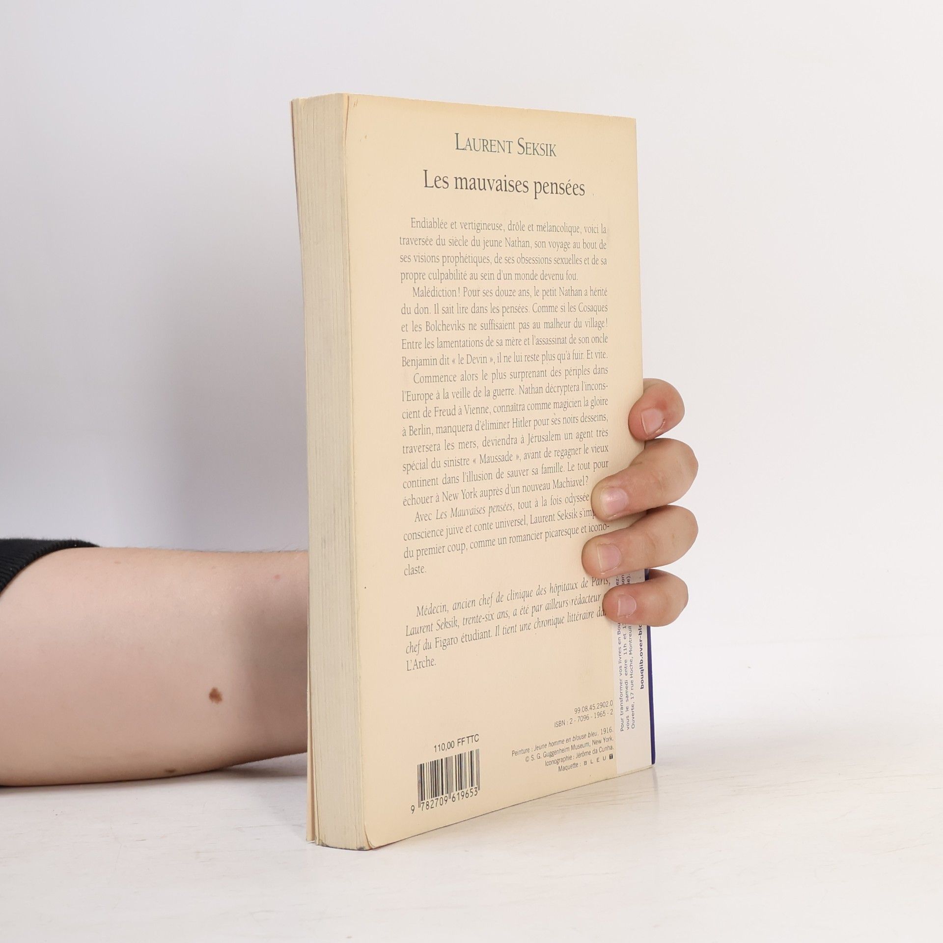 Laurent Seksik Les mauvaises pensées
