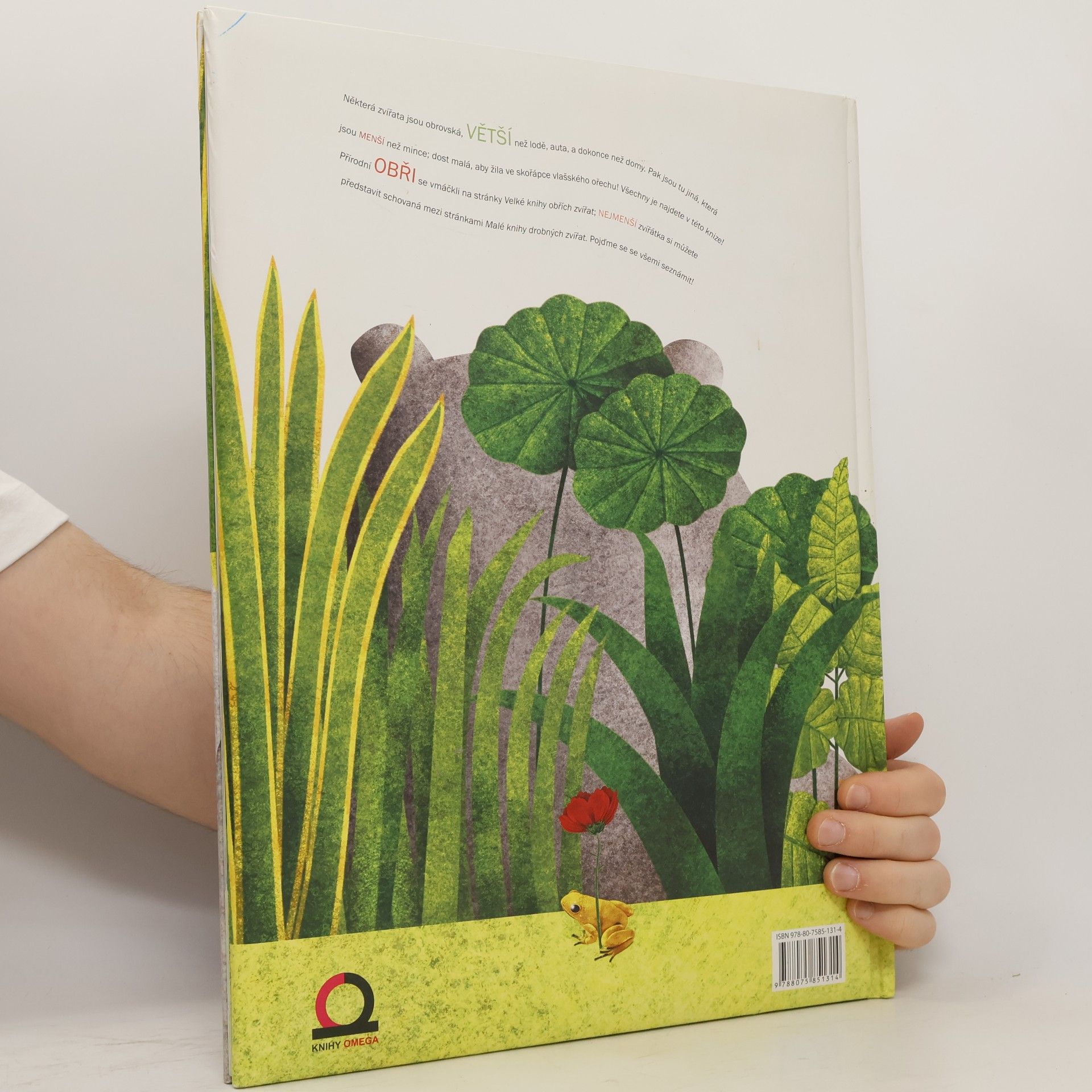 Various authors Velká kniha obřích zvířat