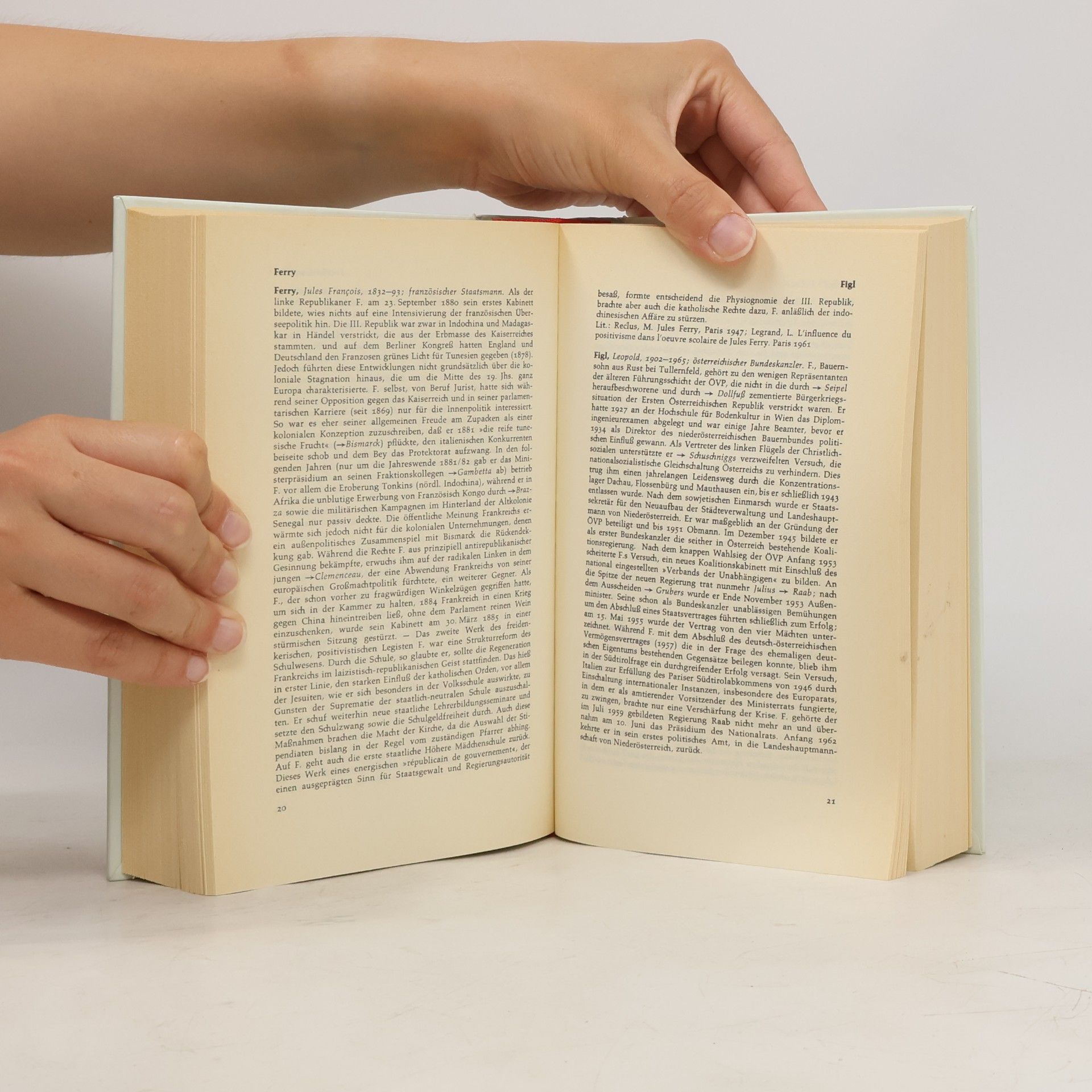 Hans Herzfeld Lexikon Geschichte in Gestalten. A - K