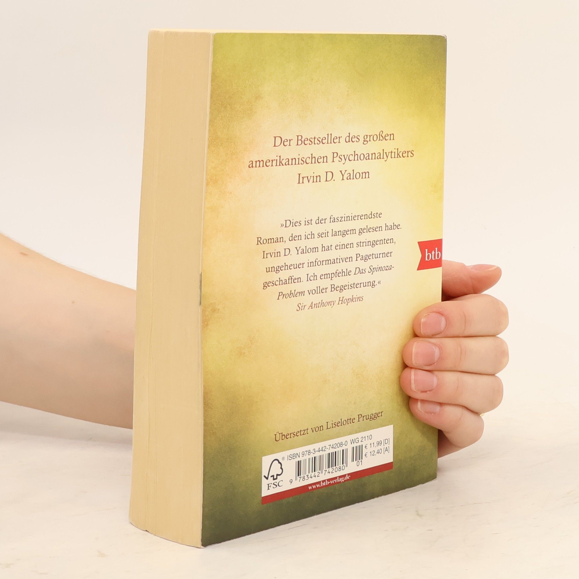 Irvin Yalom Das Spinoza-Problem