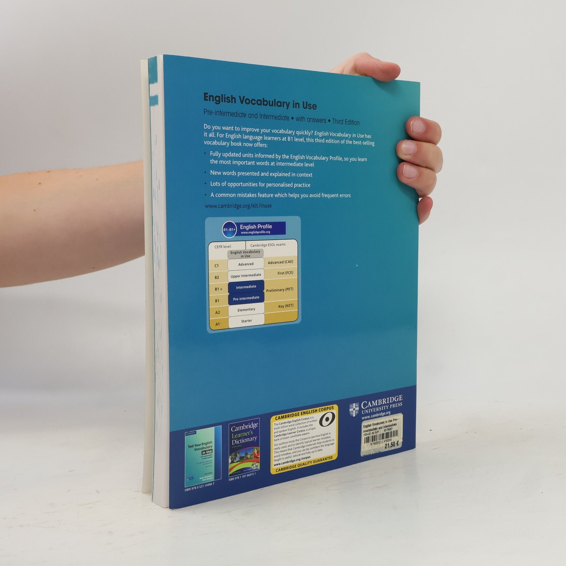 Stuart Redman English vocabulary in use : pre-intermediate and intermediate
