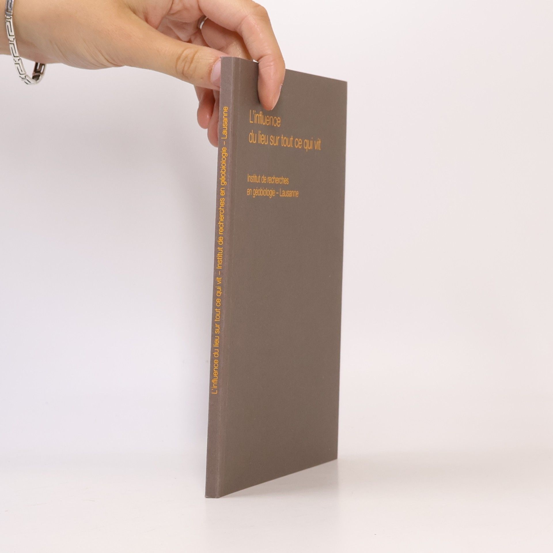 Autores varios L'influence du lieu sur tout ce qui vit