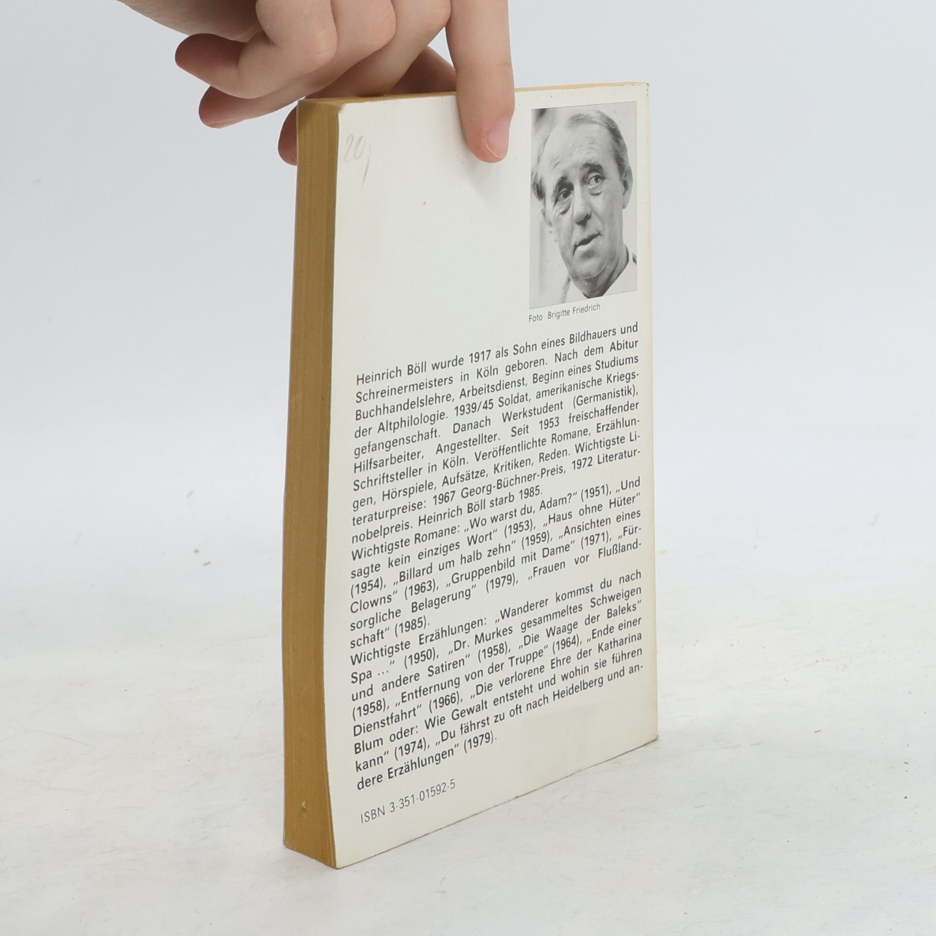 Heinrich Böll Der Geschmack des Brotes