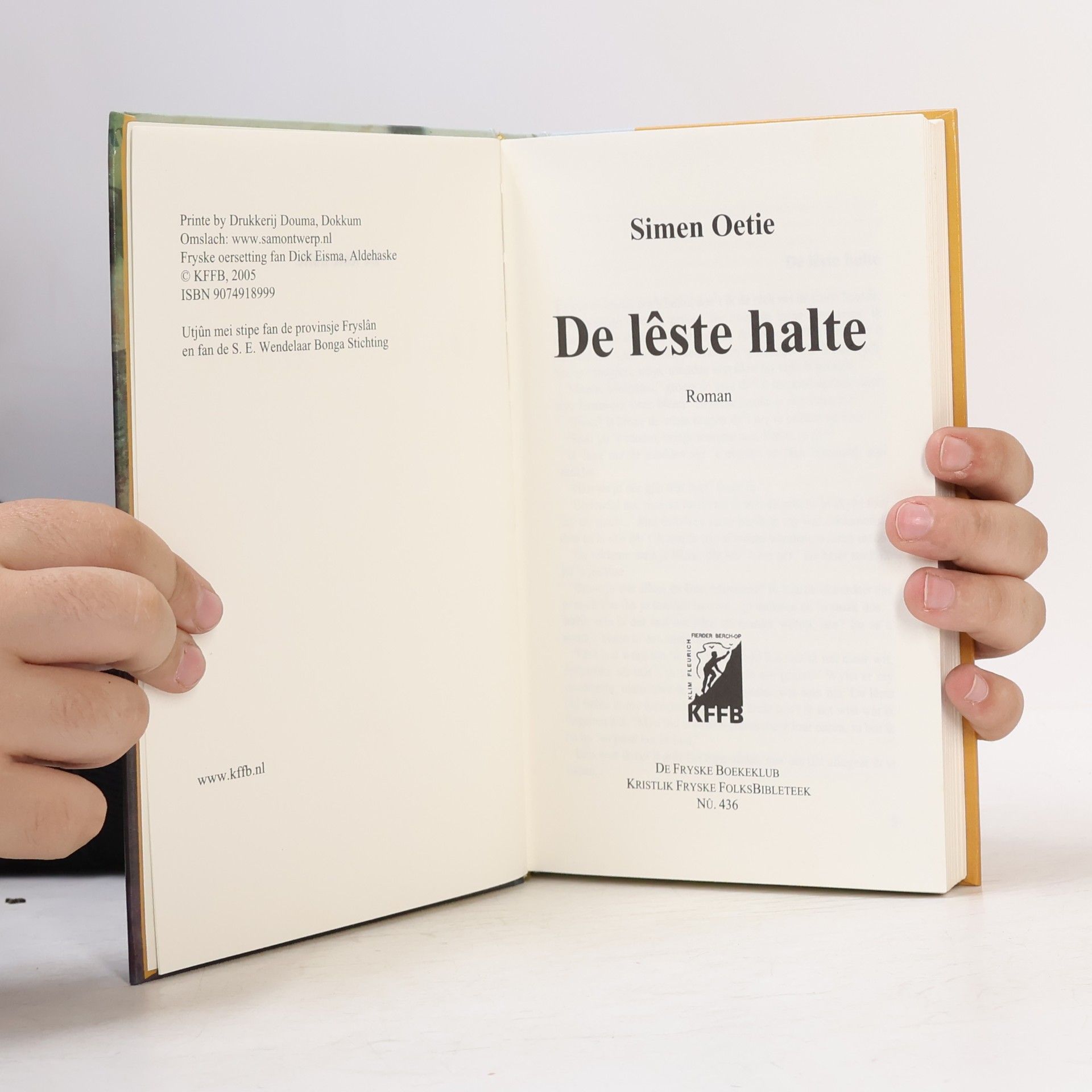 Simen Oetie De lêste halte