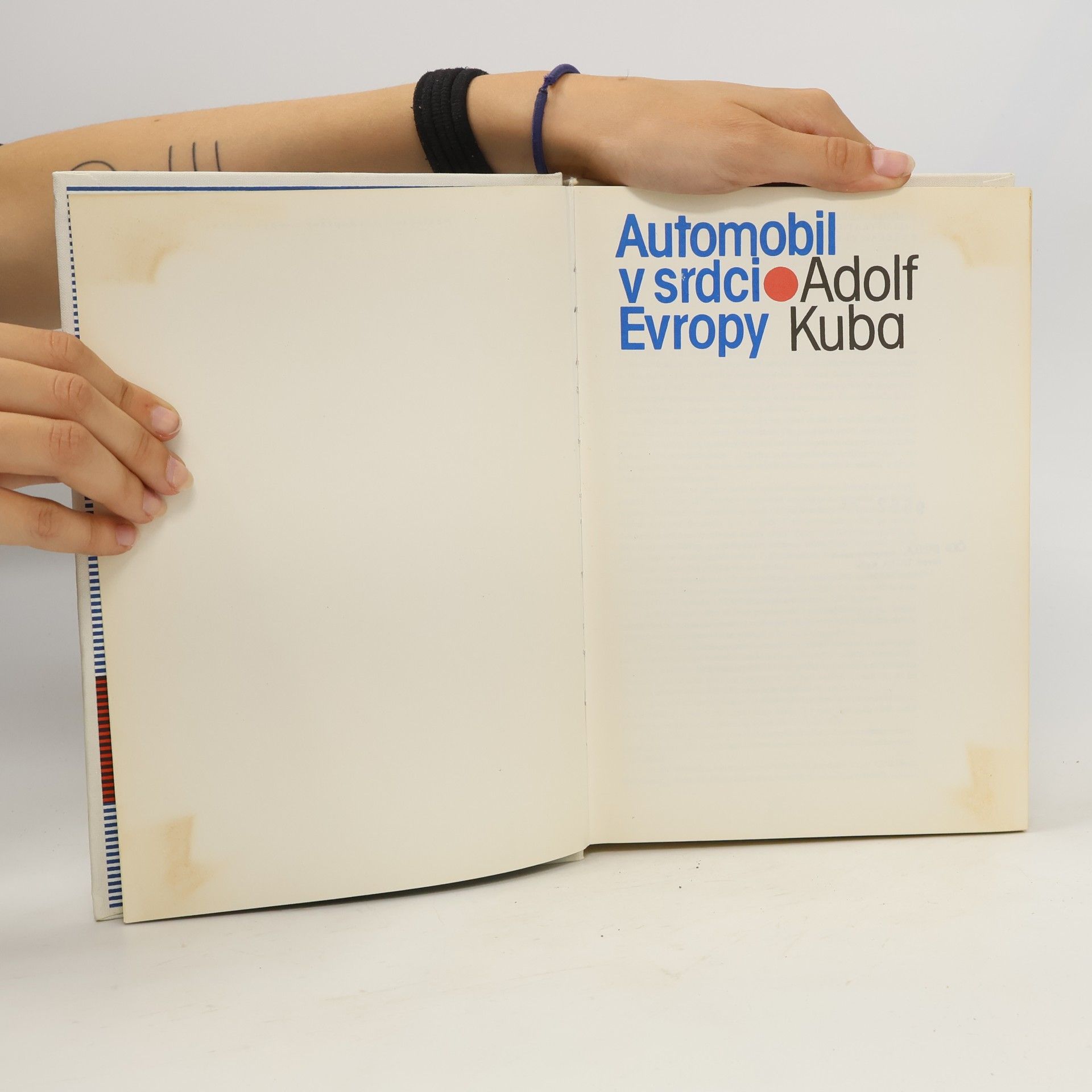 Adolf Kuba Automobil v srdci Evropy