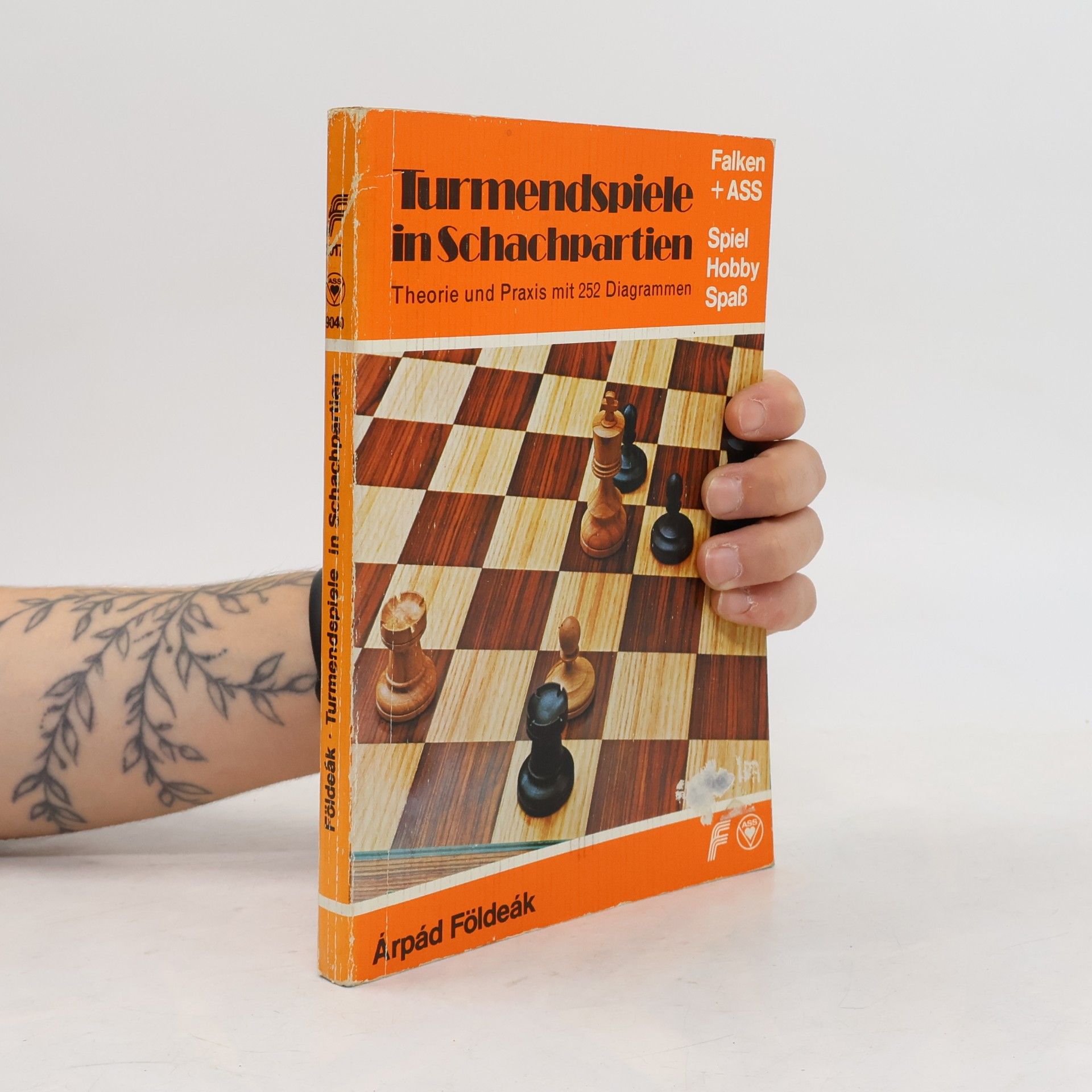 Árpád Földeák Turmendspiele in Schachpartien