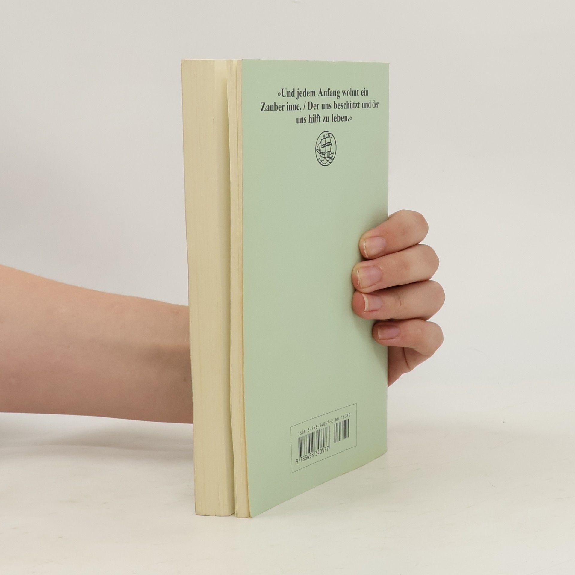 Hermann Hesse Jedem Anfang wohnt ein Zauber inne