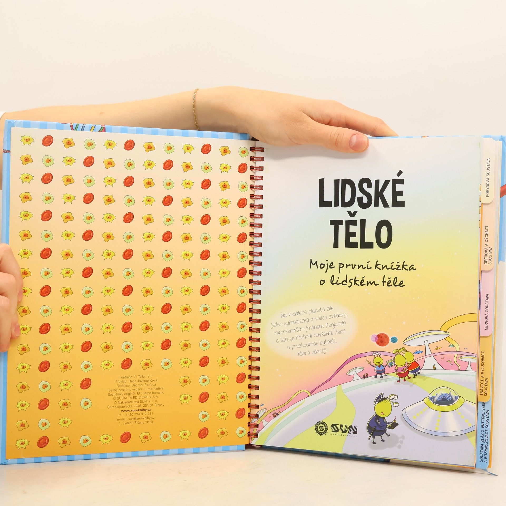 Collectif d'auteurs Lidské tělo - moje první knížka o lidském těle