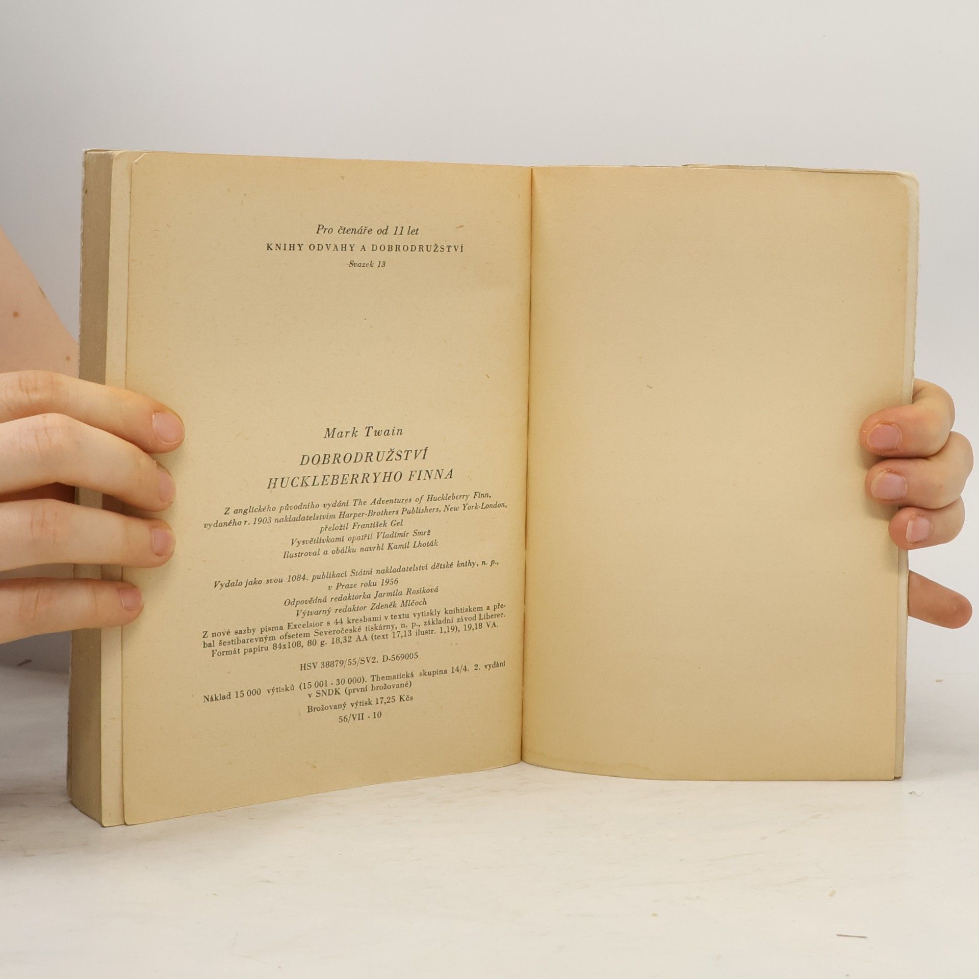 Mark Twain Dobrodružství Huckleberryho Finna