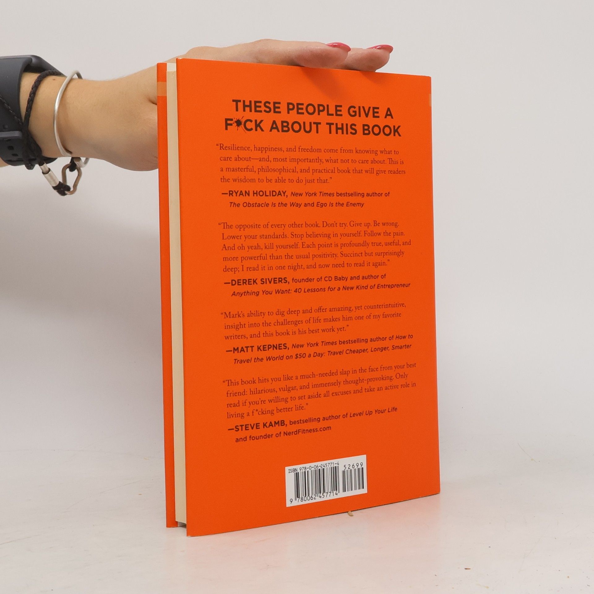 Mark Manson The Subtle Art of Not Giving a Fuck