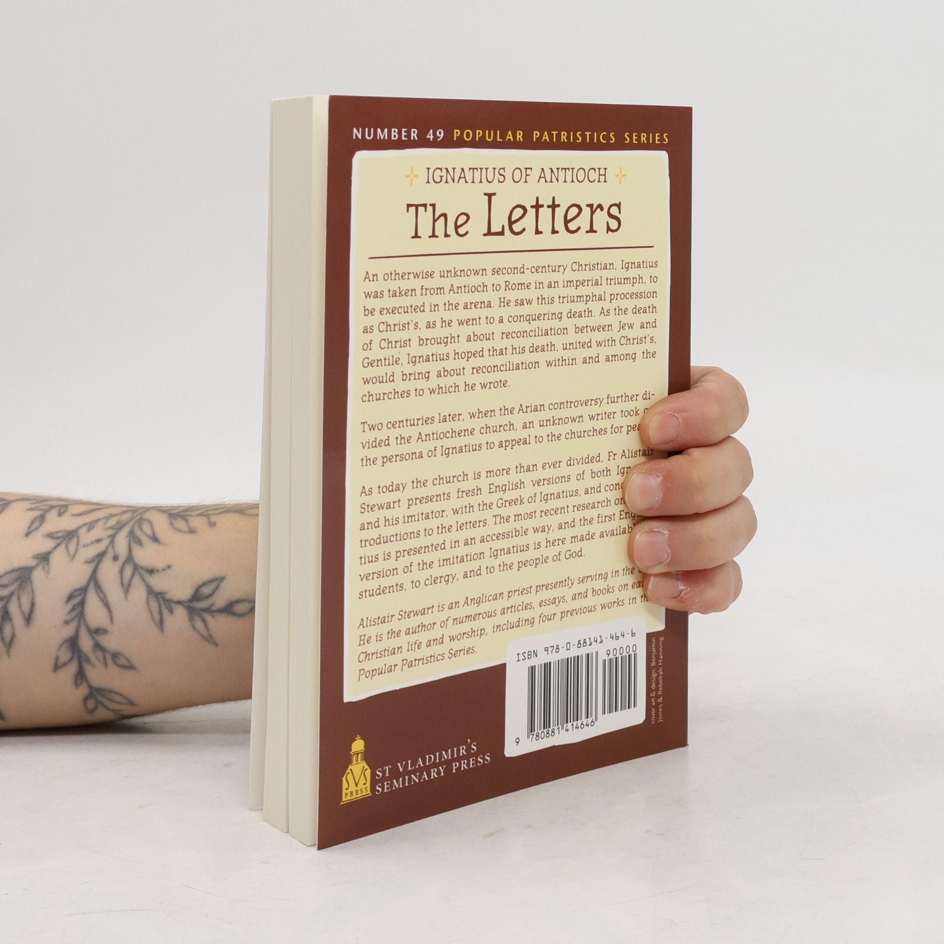 Alistair Stewart Sykes Popular Patristics Series - 49: The Letters