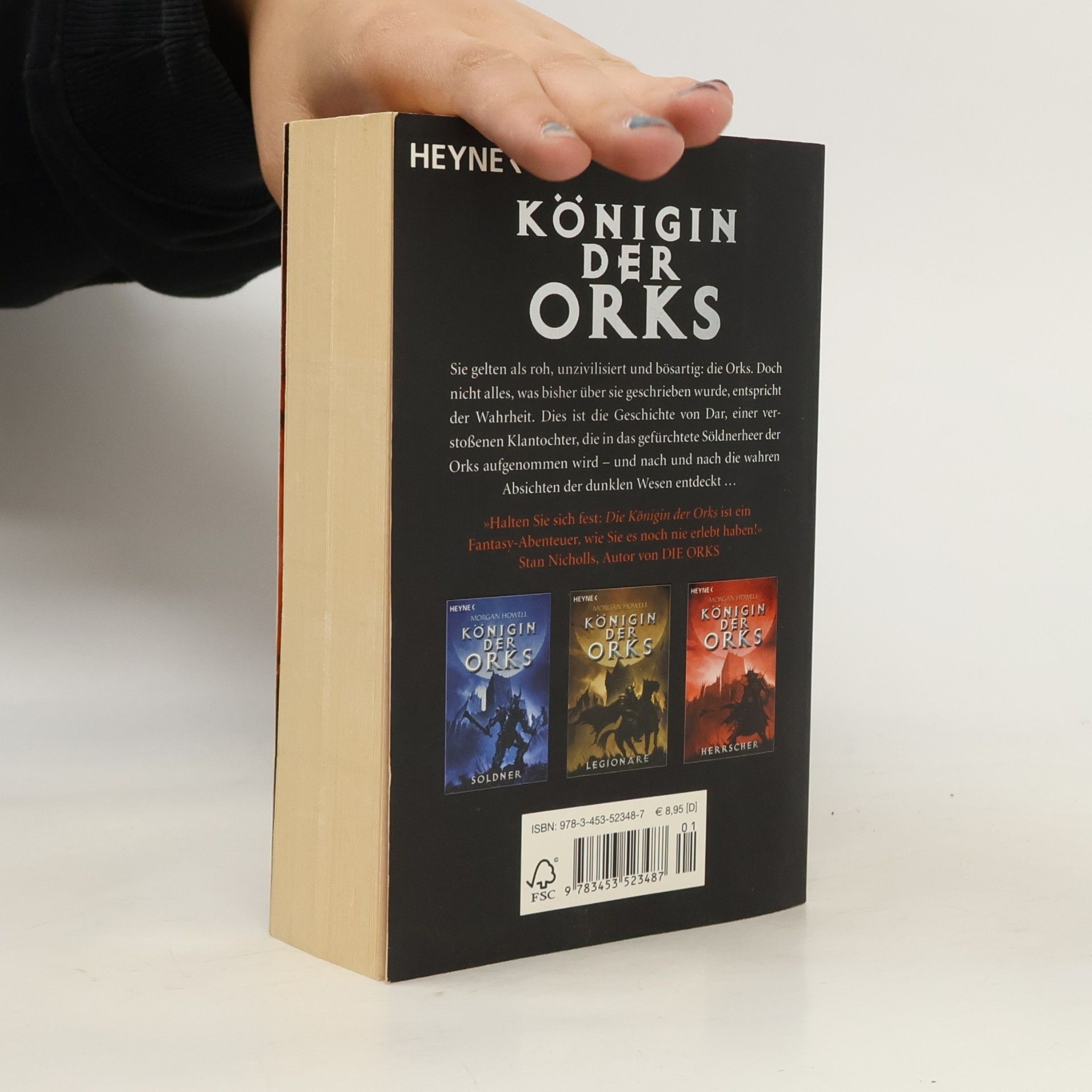 Morgan Howell Königin der Orks. Herrscher.