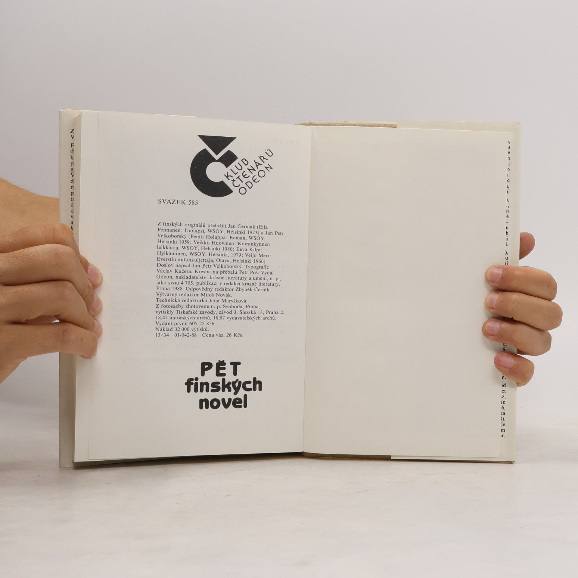 Autorenkollektiv Pět finských novel