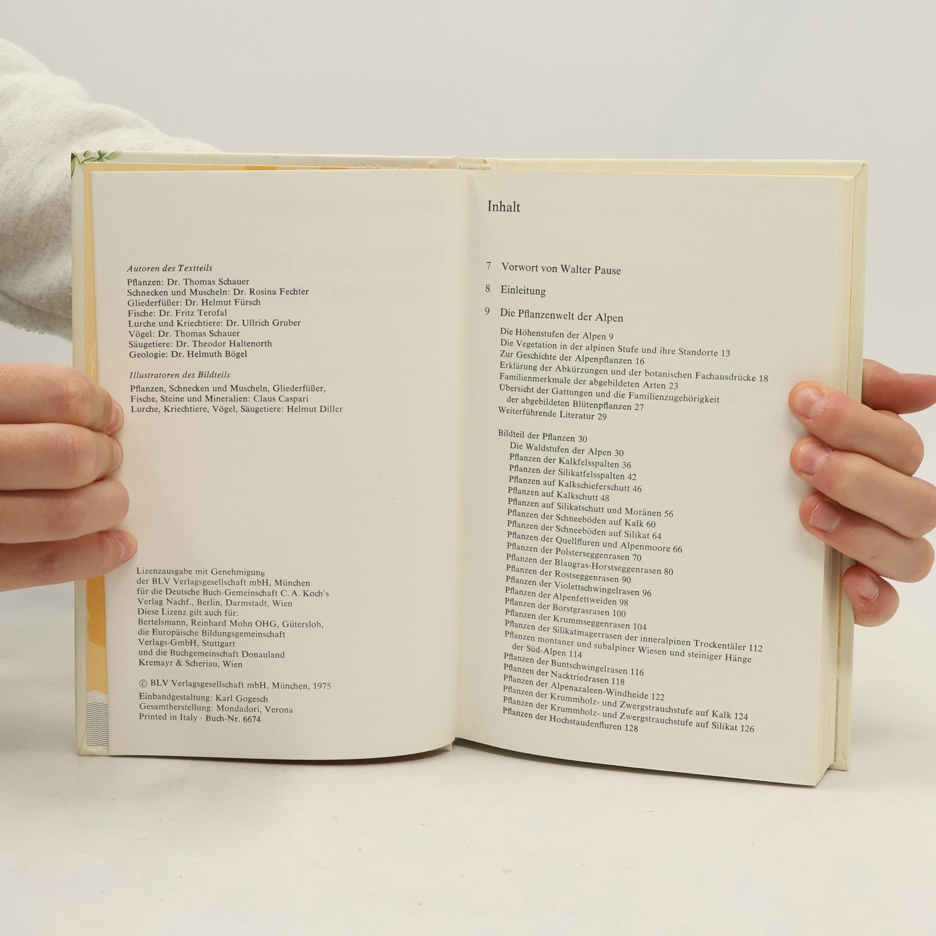 Various authors Pflanzen- und Tierwelt der Alpen