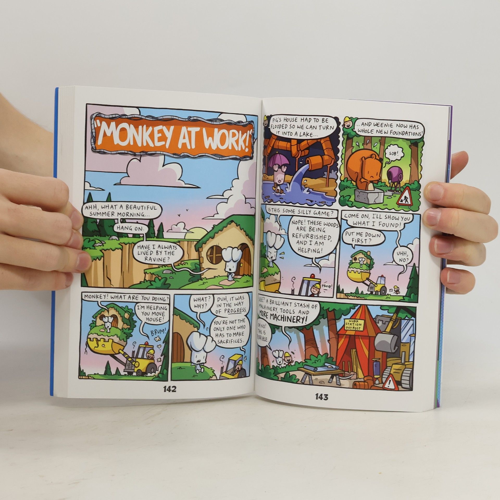 Jamie Smart Bunny vs Monkey and the Human Invasion