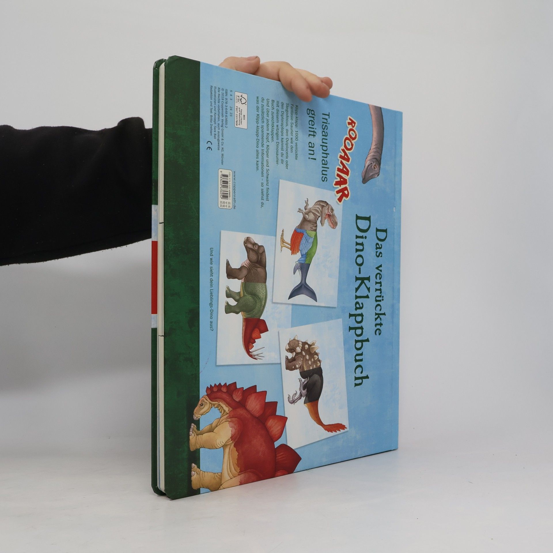 Sara Ball Das verrückte Dino-Klappbuch